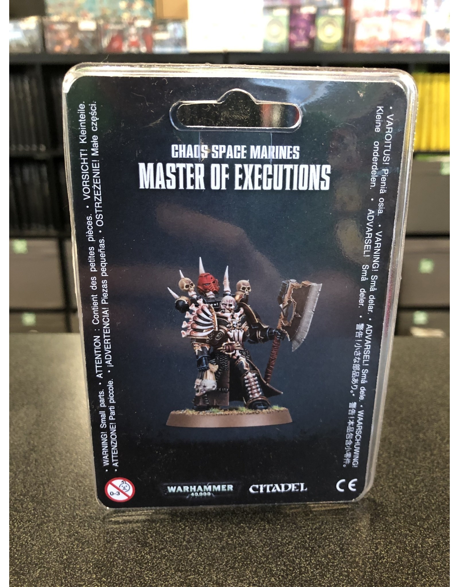 Warhammer 40K Chaos Space Marines Master of Executions