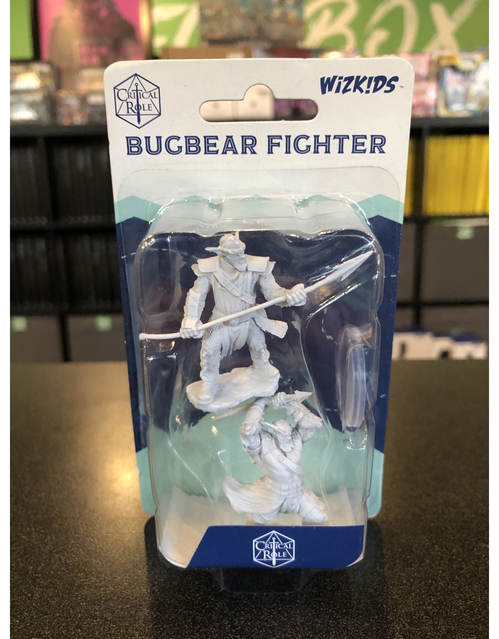 D & D Minis CR UNPAINTED MINIS WV1 BUGBEAR FIGHTER MALE (144)