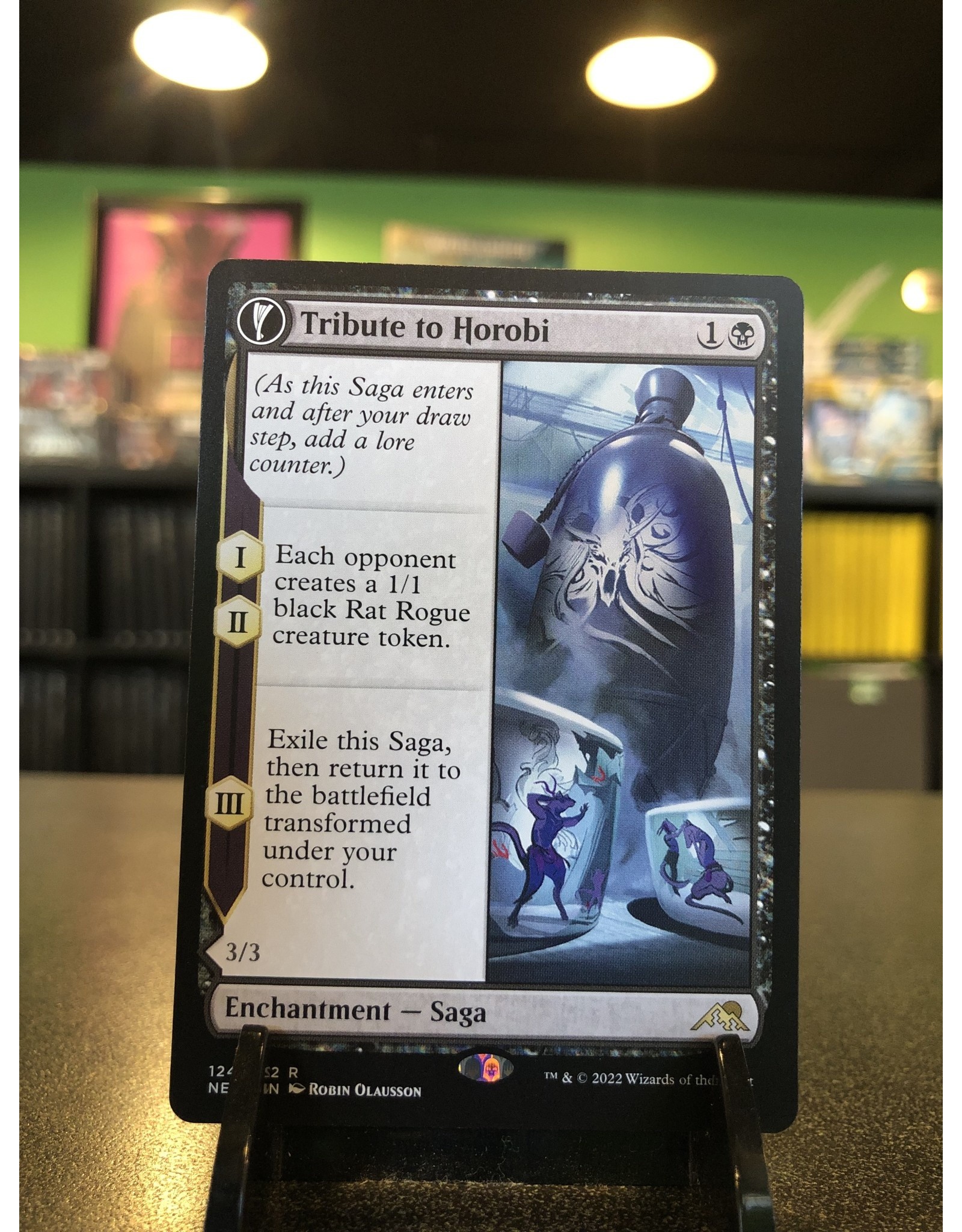 Magic Tribute to Horobi // Echo of Death's Wail  (NEO)