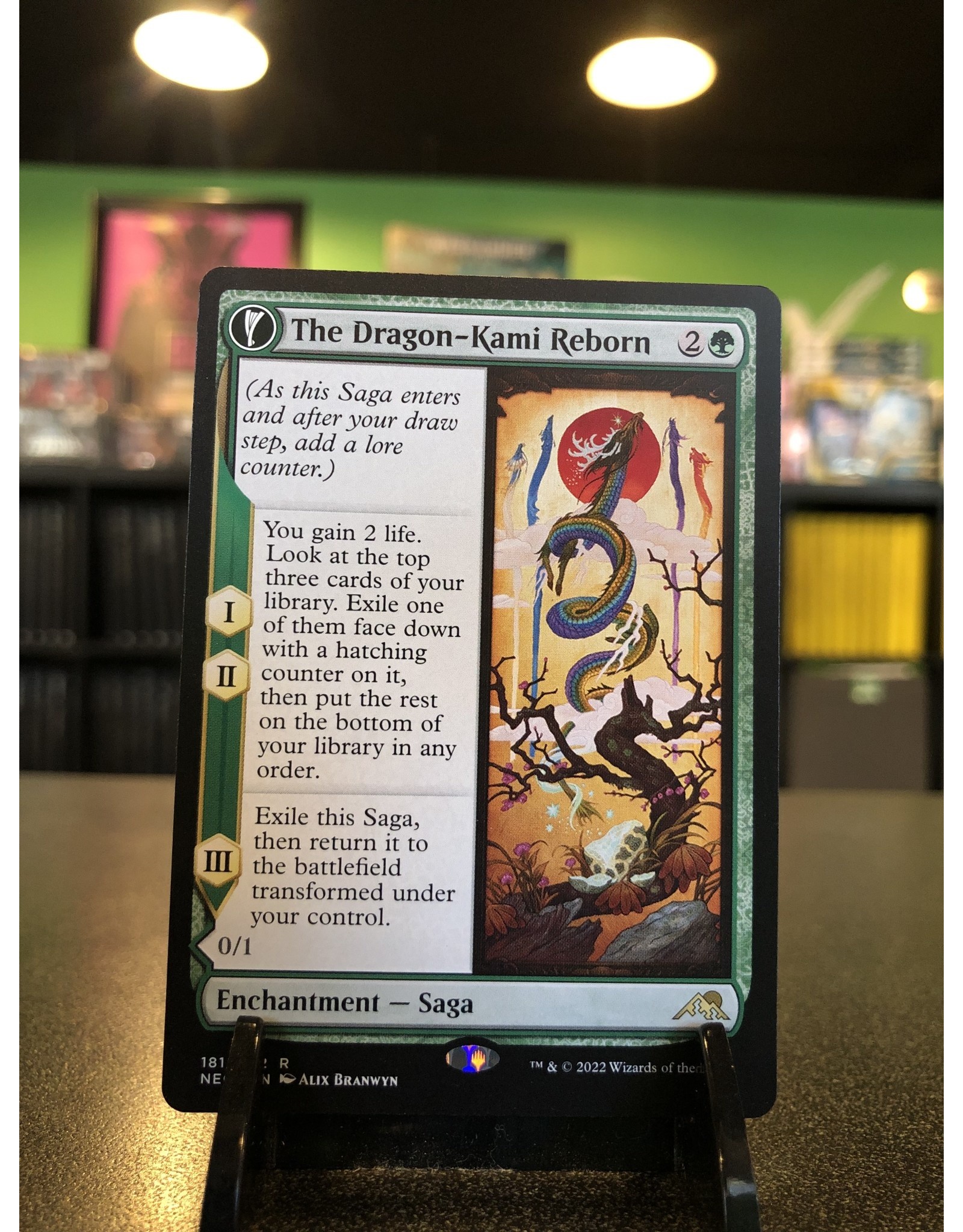 Magic The Dragon-Kami Reborn // Dragon-Kami's Egg  (NEO)