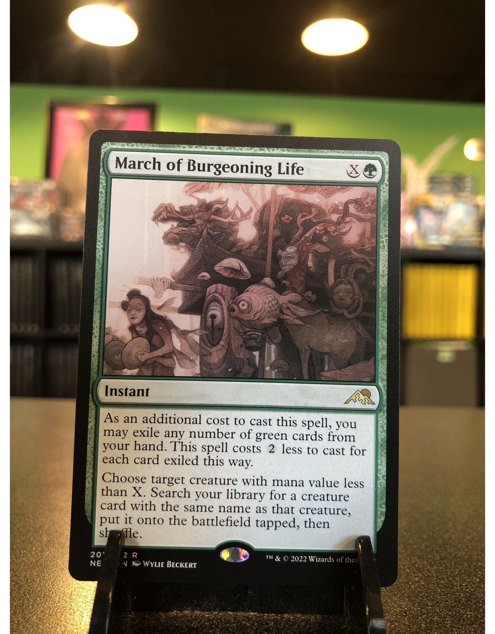 Magic March of Burgeoning Life  (NEO)