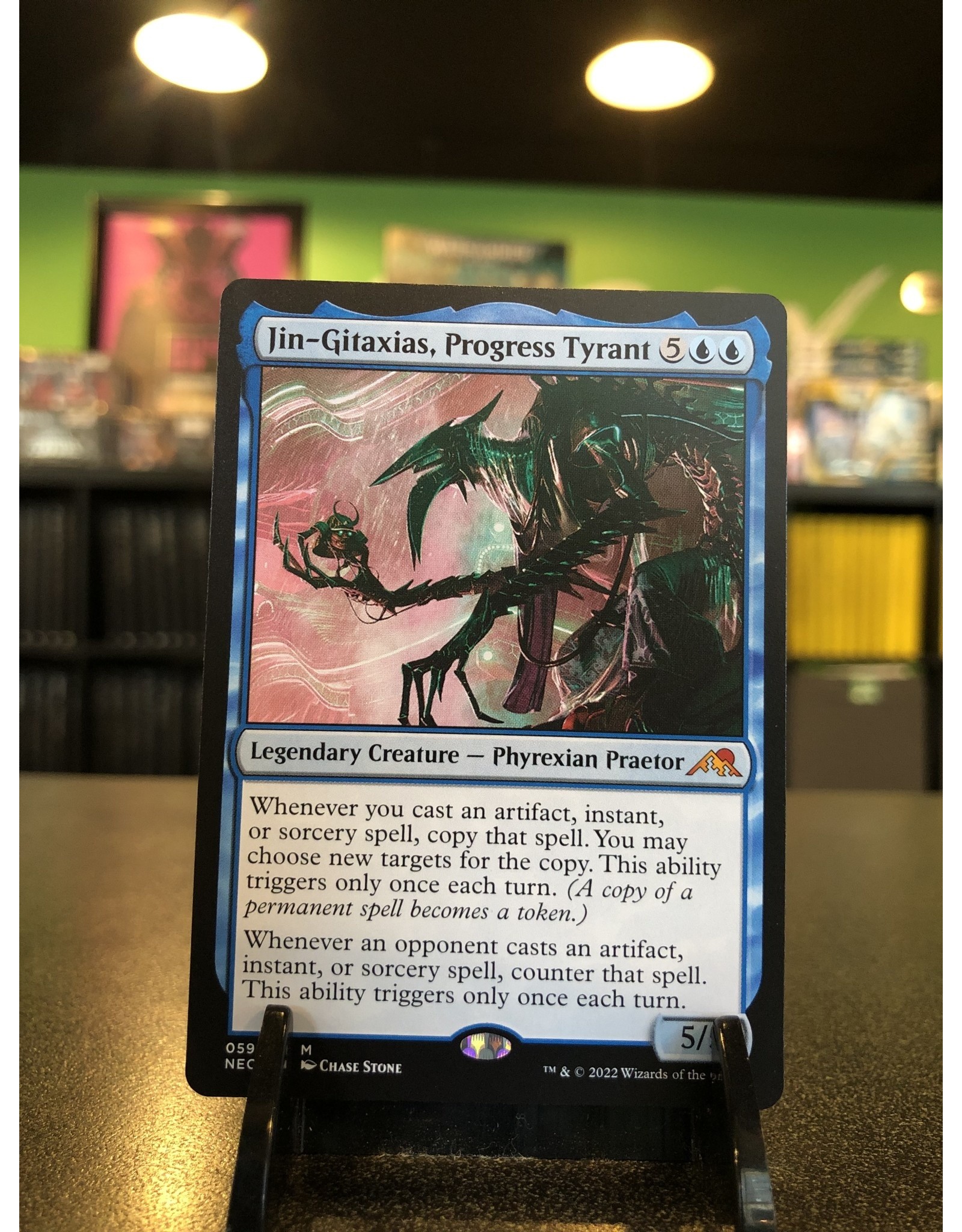 Magic Jin-Gitaxias, Progress Tyrant  (NEO)