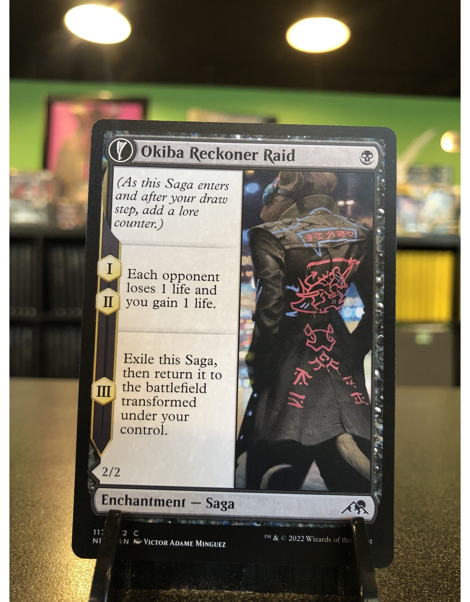 Magic Okiba Reckoner Raid // Nezumi Road Captain  (NEO)