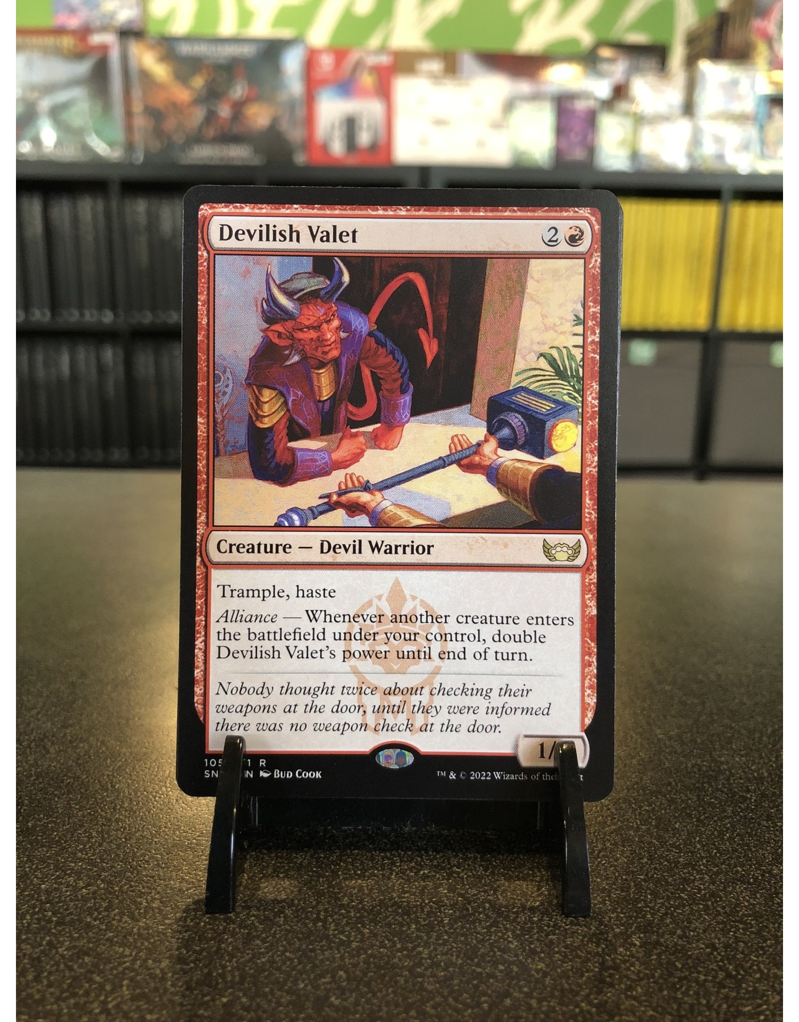 Magic Devilish Valet  (SNC)