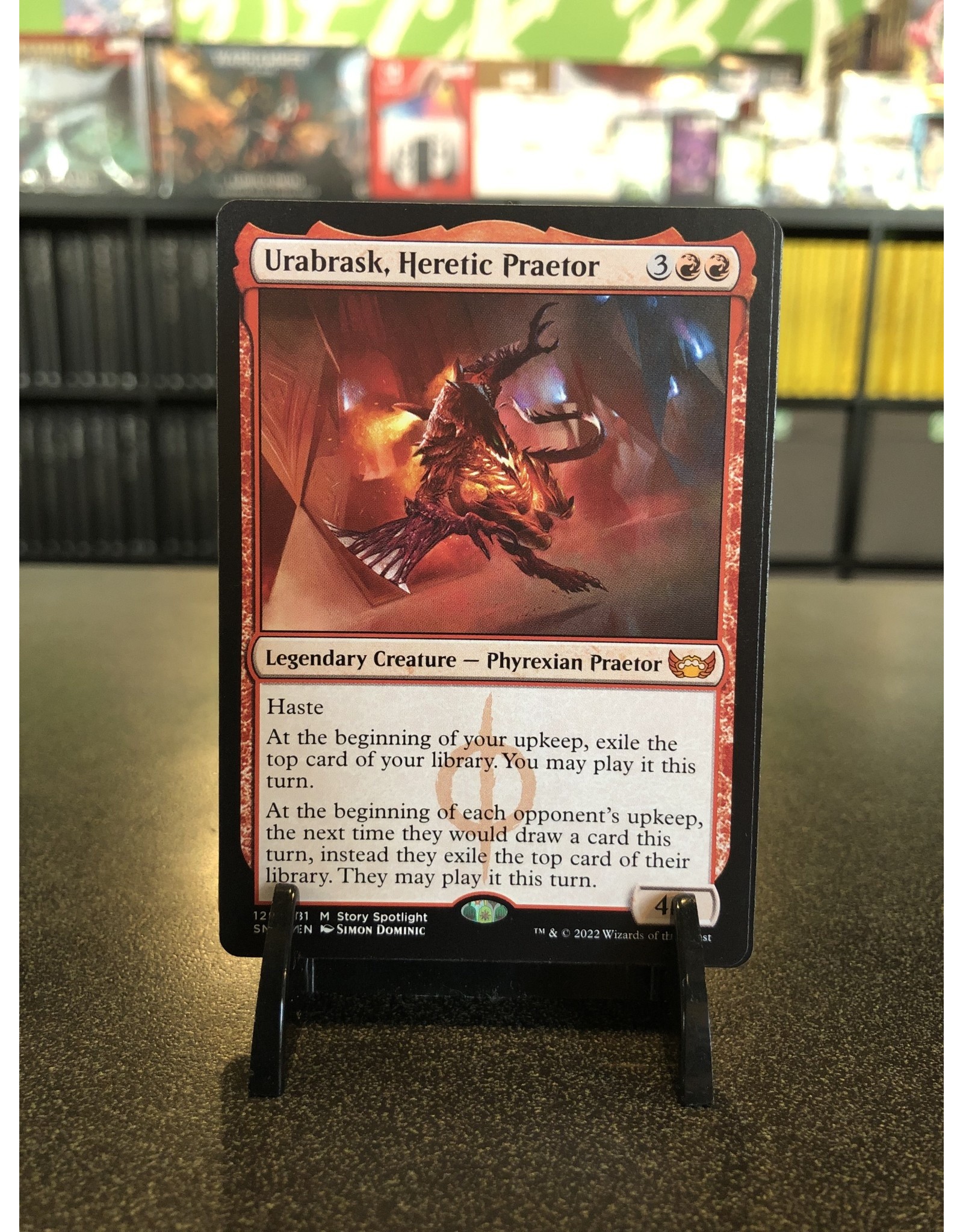Magic Urabrask, Heretic Praetor  (SNC)