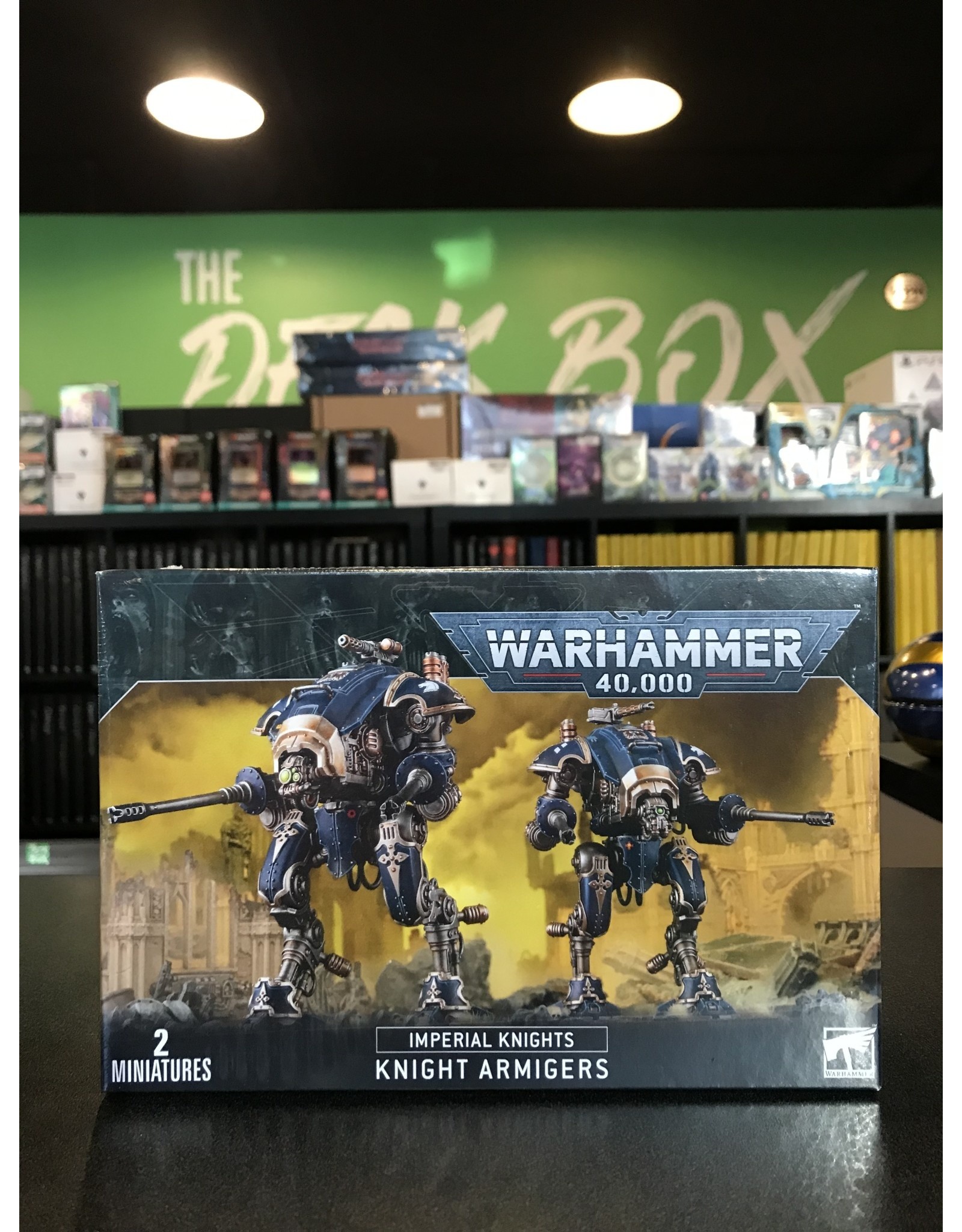 thumbnail image 2 of Games Workshop Warhammer 40K Imperial Knights Armiger Legs Bits - Unassembled 2 of 4