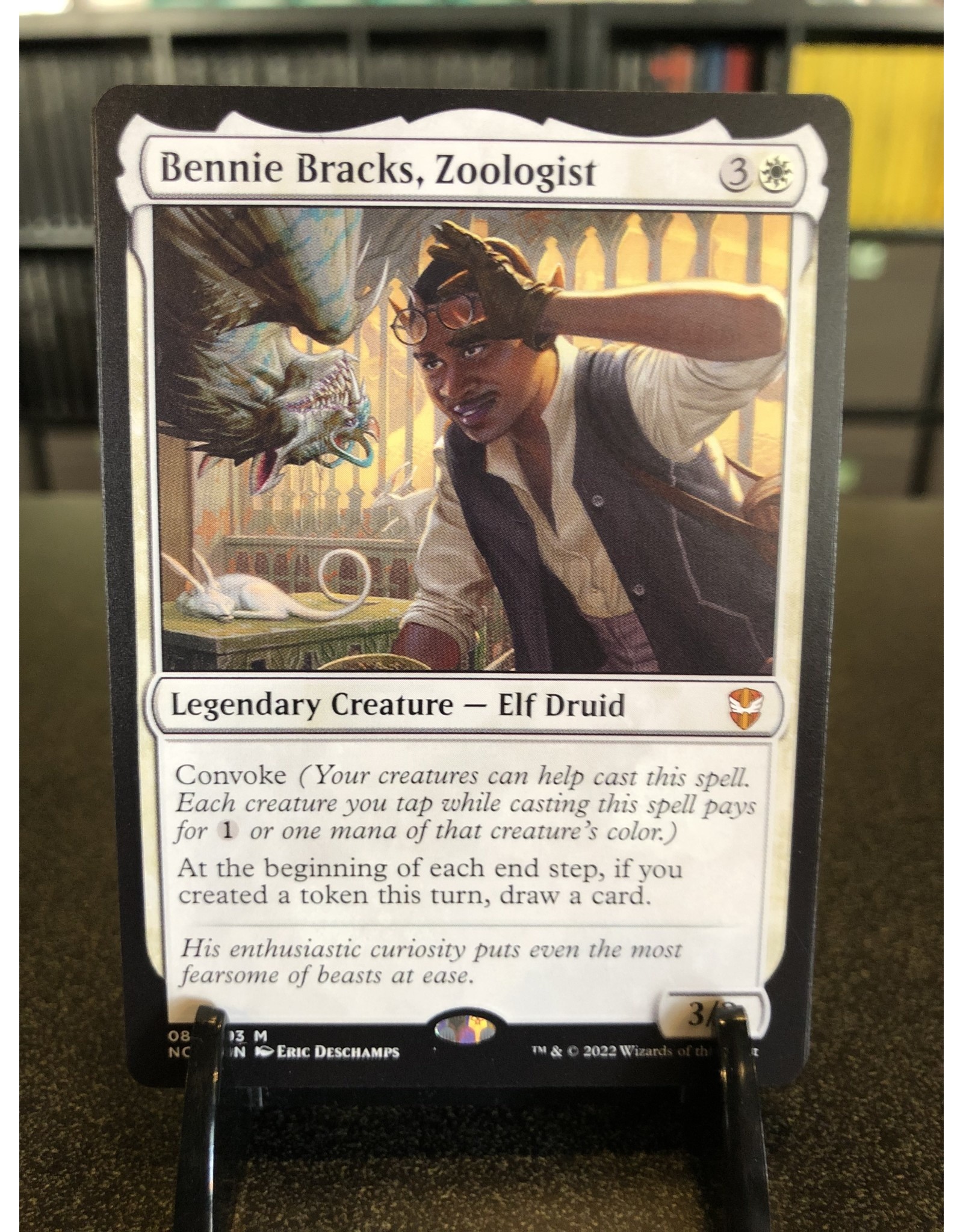 Magic Bennie Bracks, Zoologist (NCC)