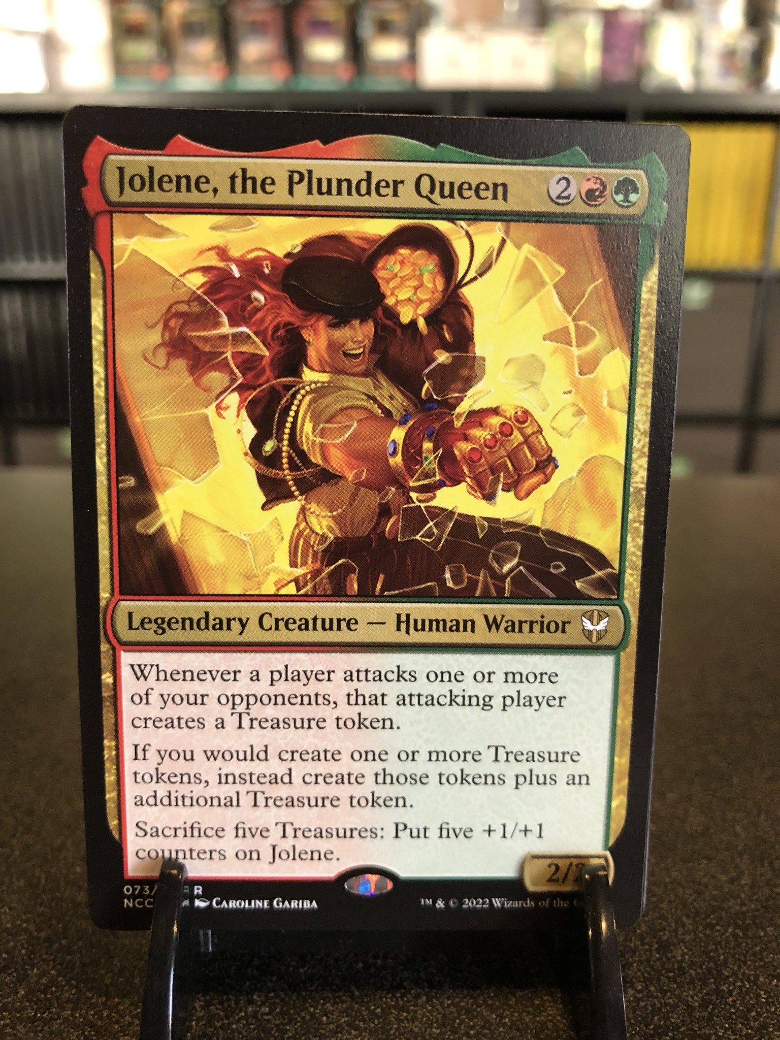 Jolene, the Plunder Queen [Streets of New Capenna Commander] main image 0