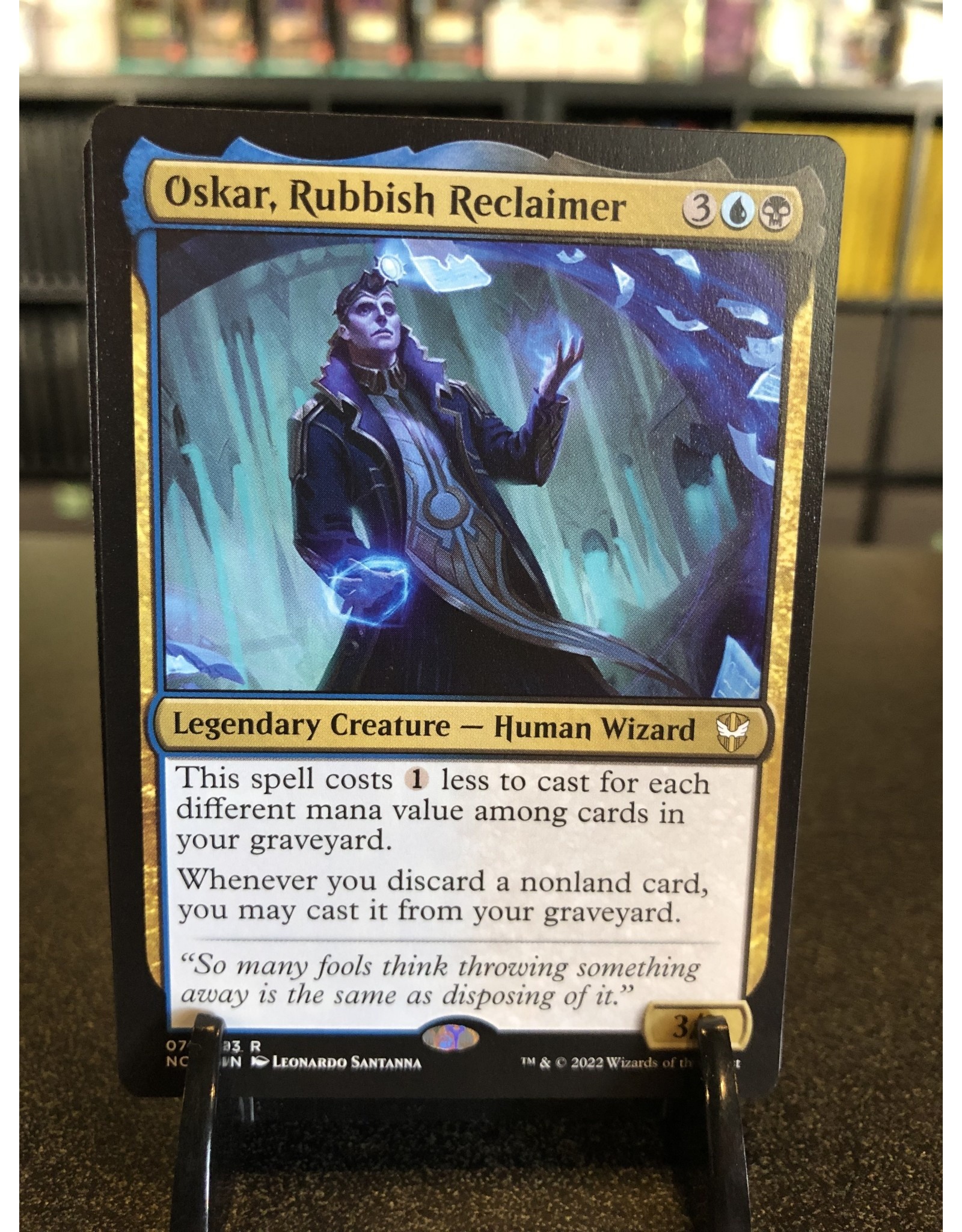 Magic Oskar, Rubbish Reclaimer (NCC)