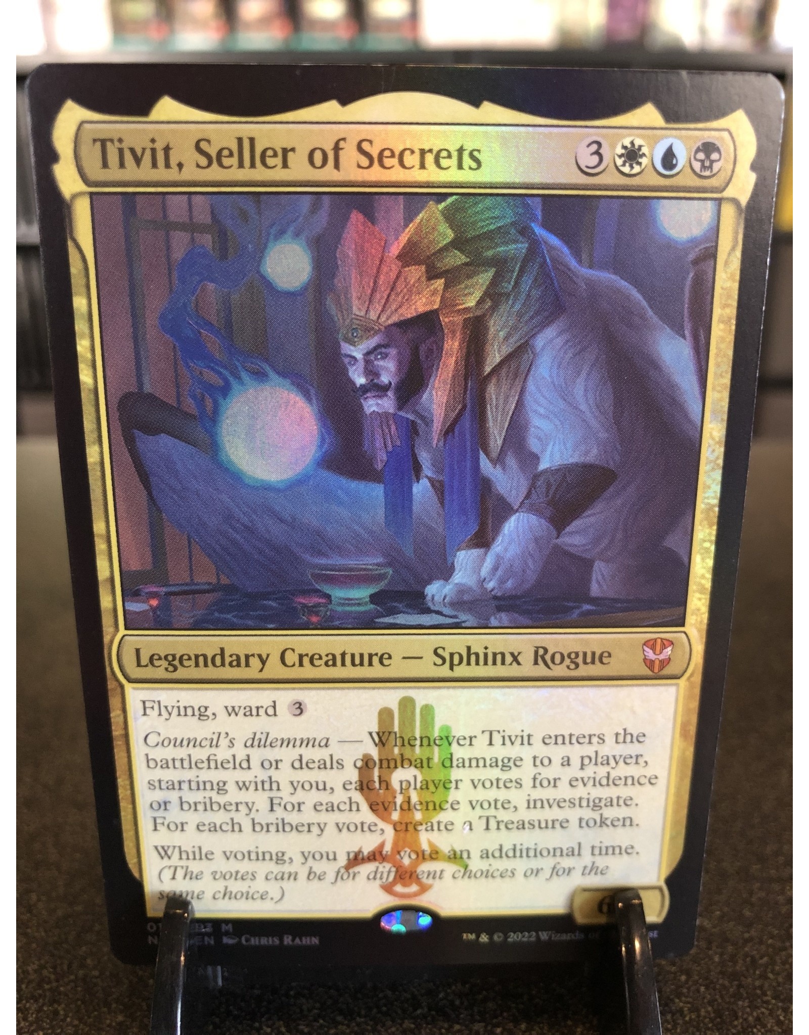 Magic Tivit, Seller of Secrets (NCC)
