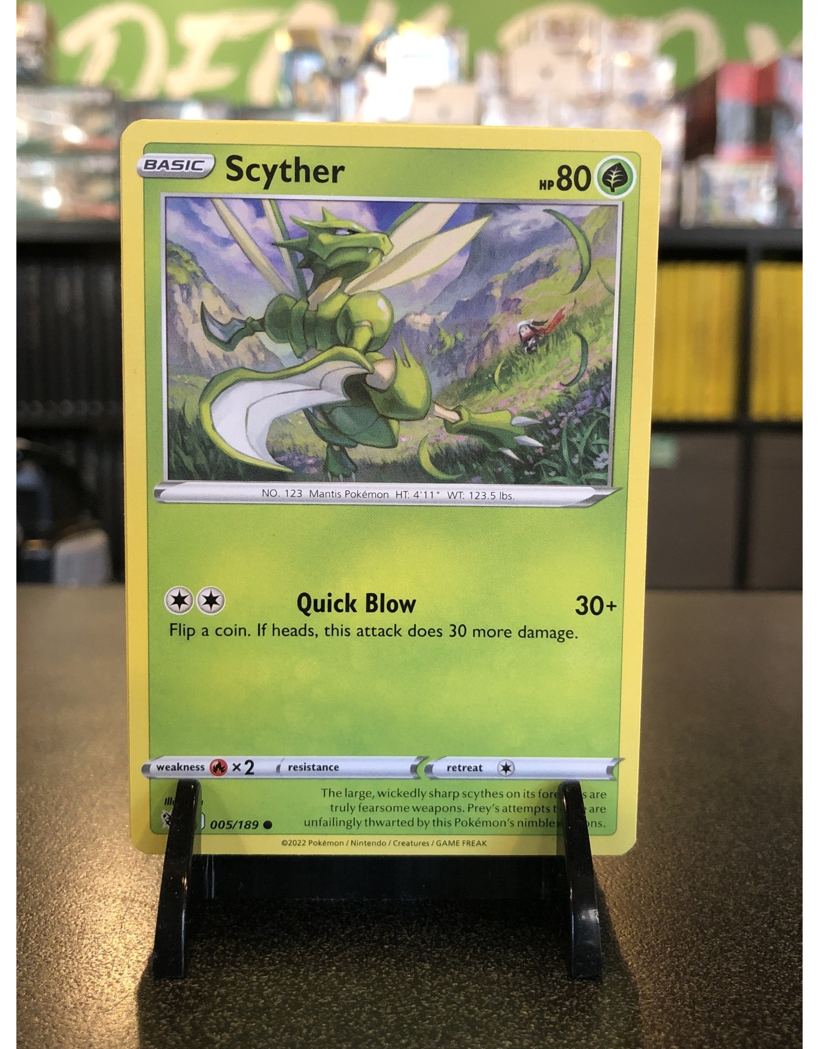 Pokemon Scyther  005/189