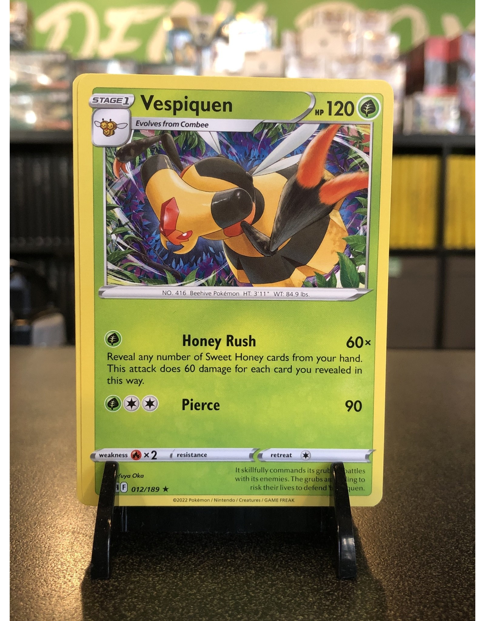 Pokemon Vespiquen  012/189