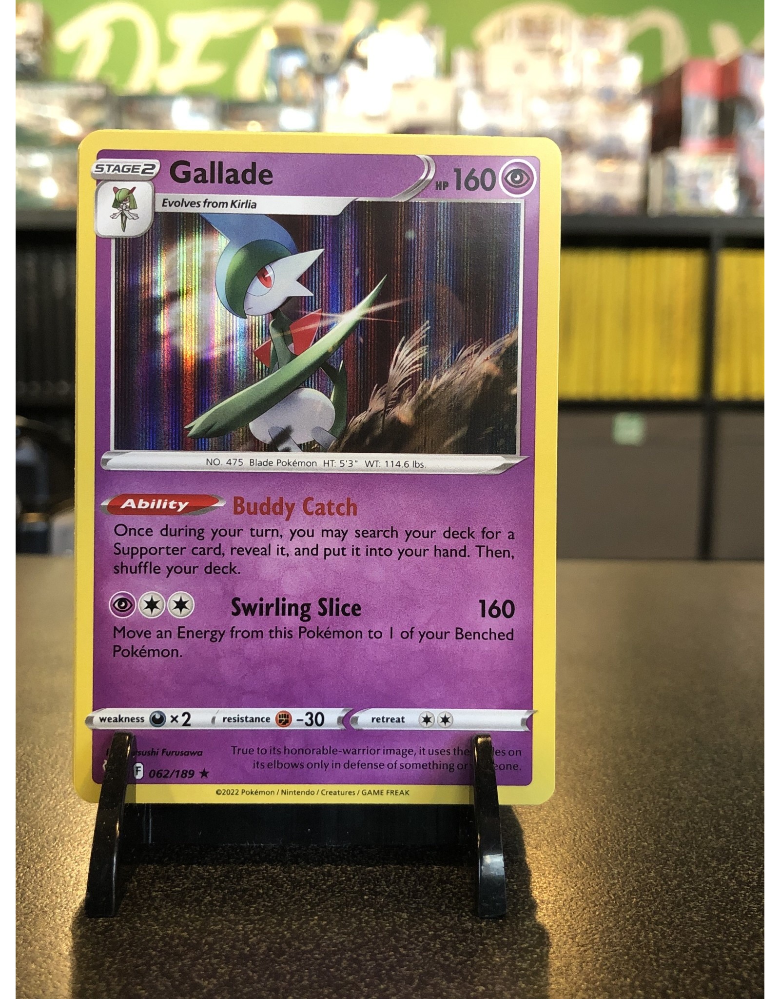 Pokemon Gallade  062/189
