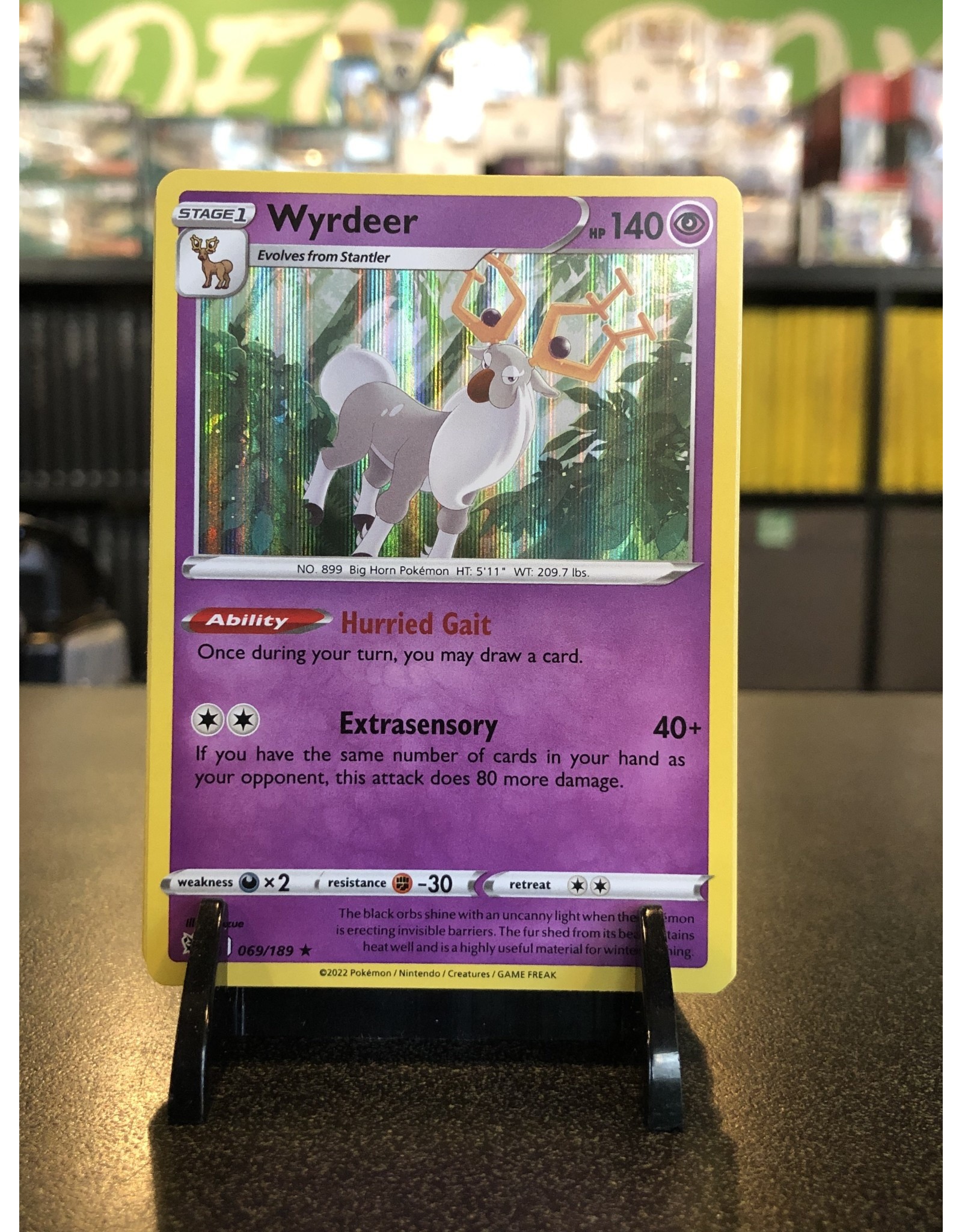 Pokemon Wyrdeer  069/189