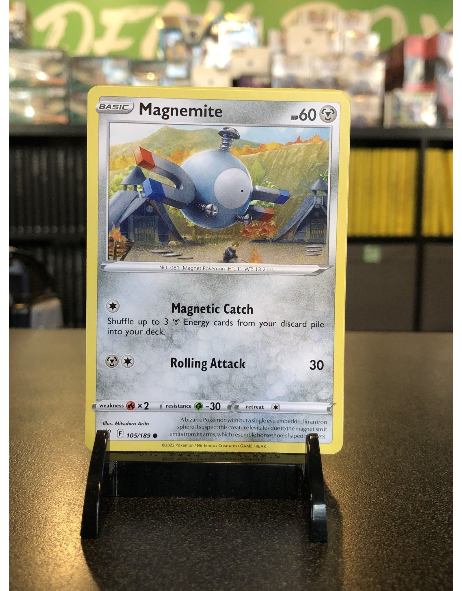 Pokemon Magnemite  105/189