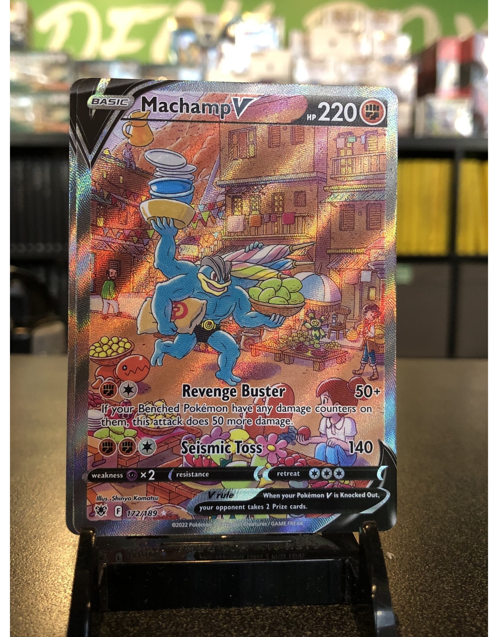 Pokemon MachampV  172/189