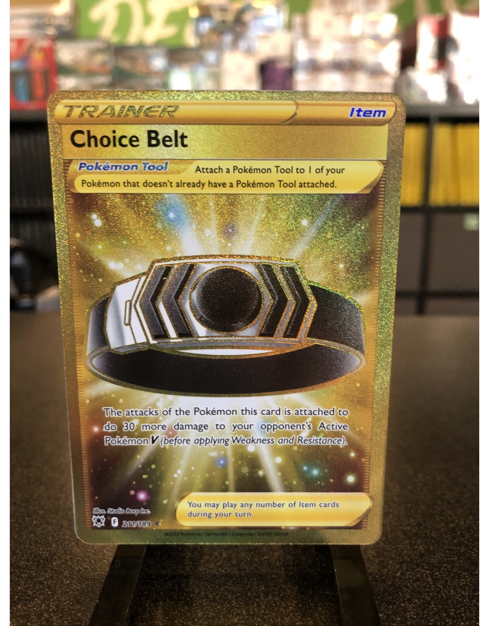 Pokemon Choice Belt  211/189