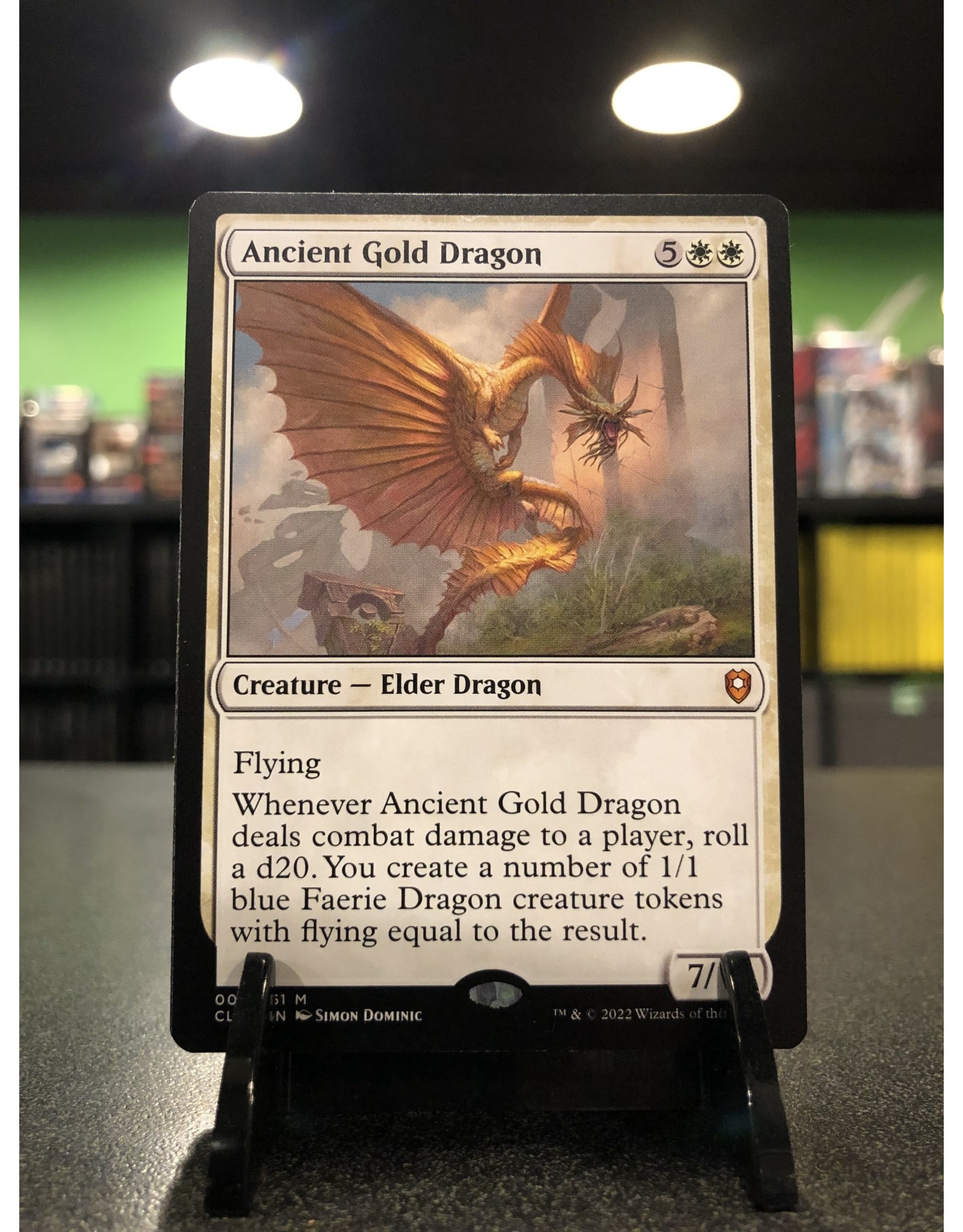 Magic Ancient Gold Dragon  (CLB)