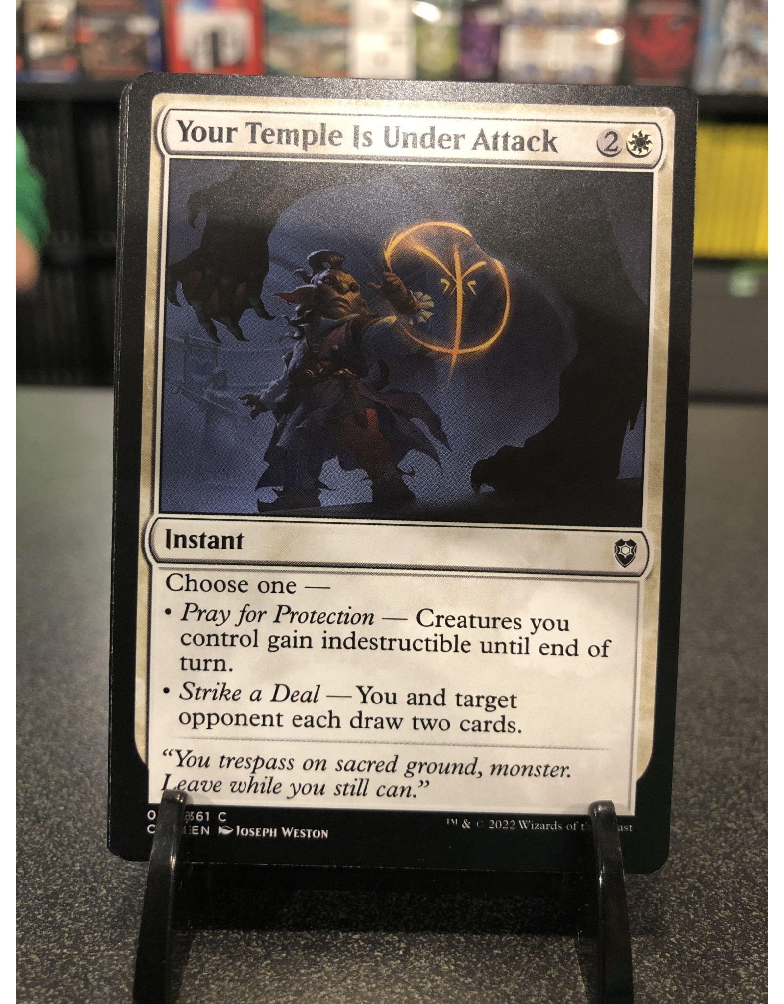 Magic Your Temple Is Under Attack  (CLB)