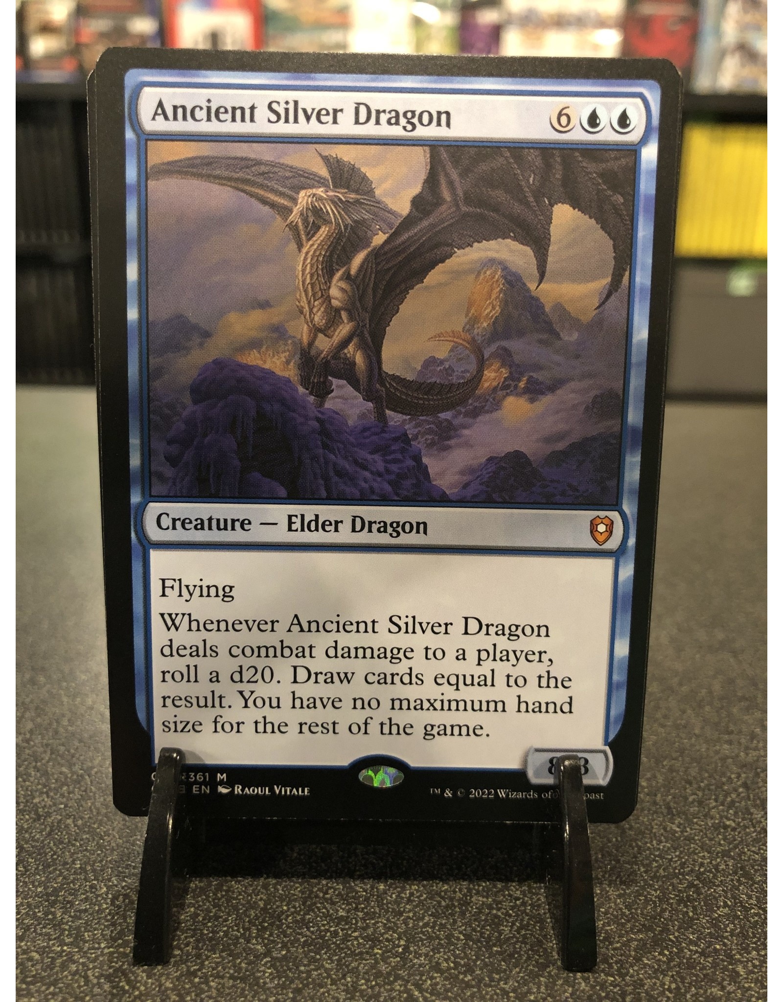 Magic Ancient Silver Dragon  (CLB)