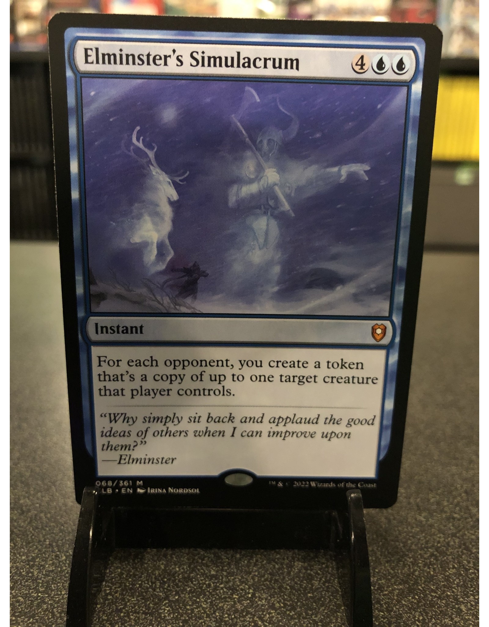 Magic Elminster's Simulacrum  (CLB)