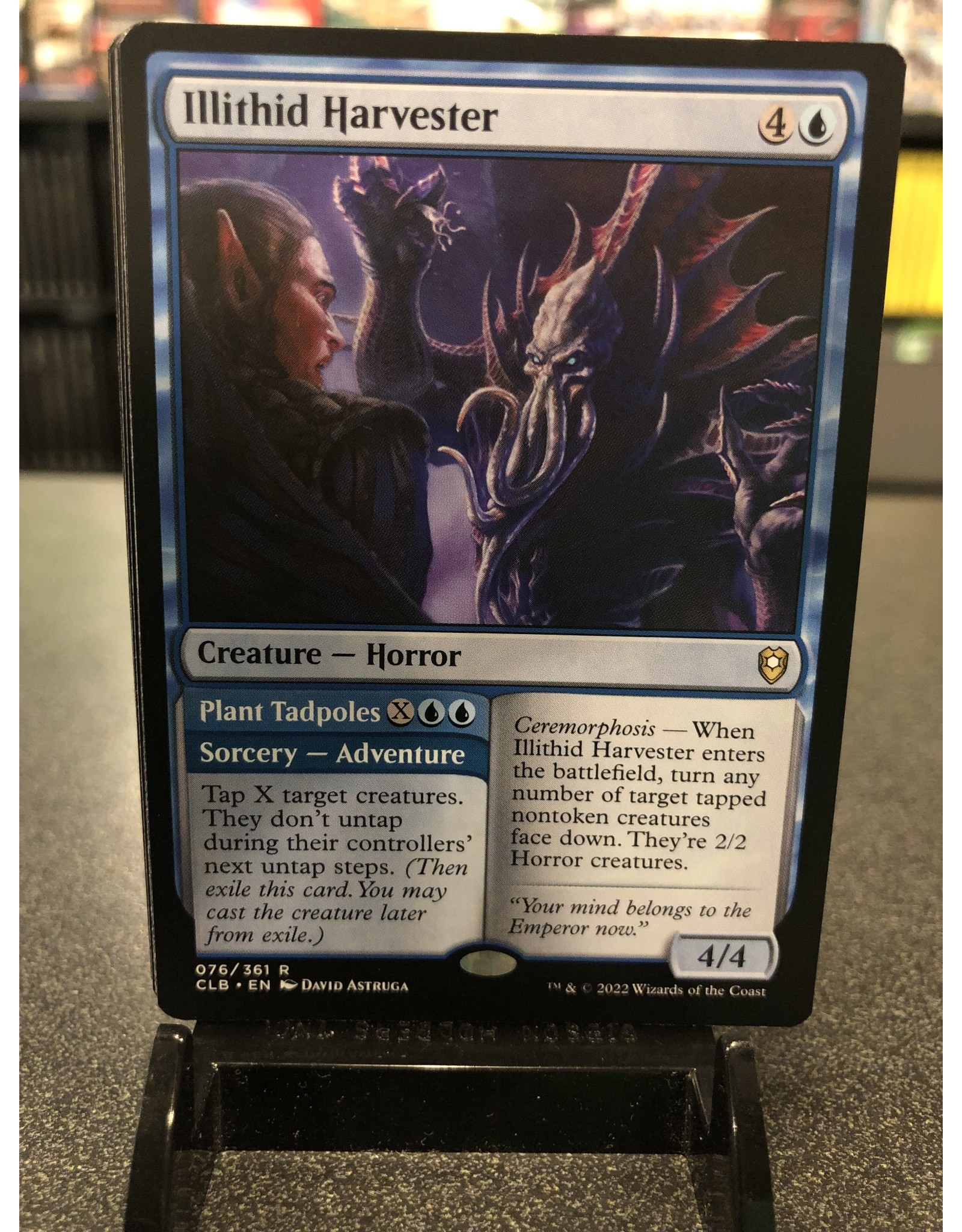 Magic Illithid Harvester // Plant Tadpoles  (CLB)