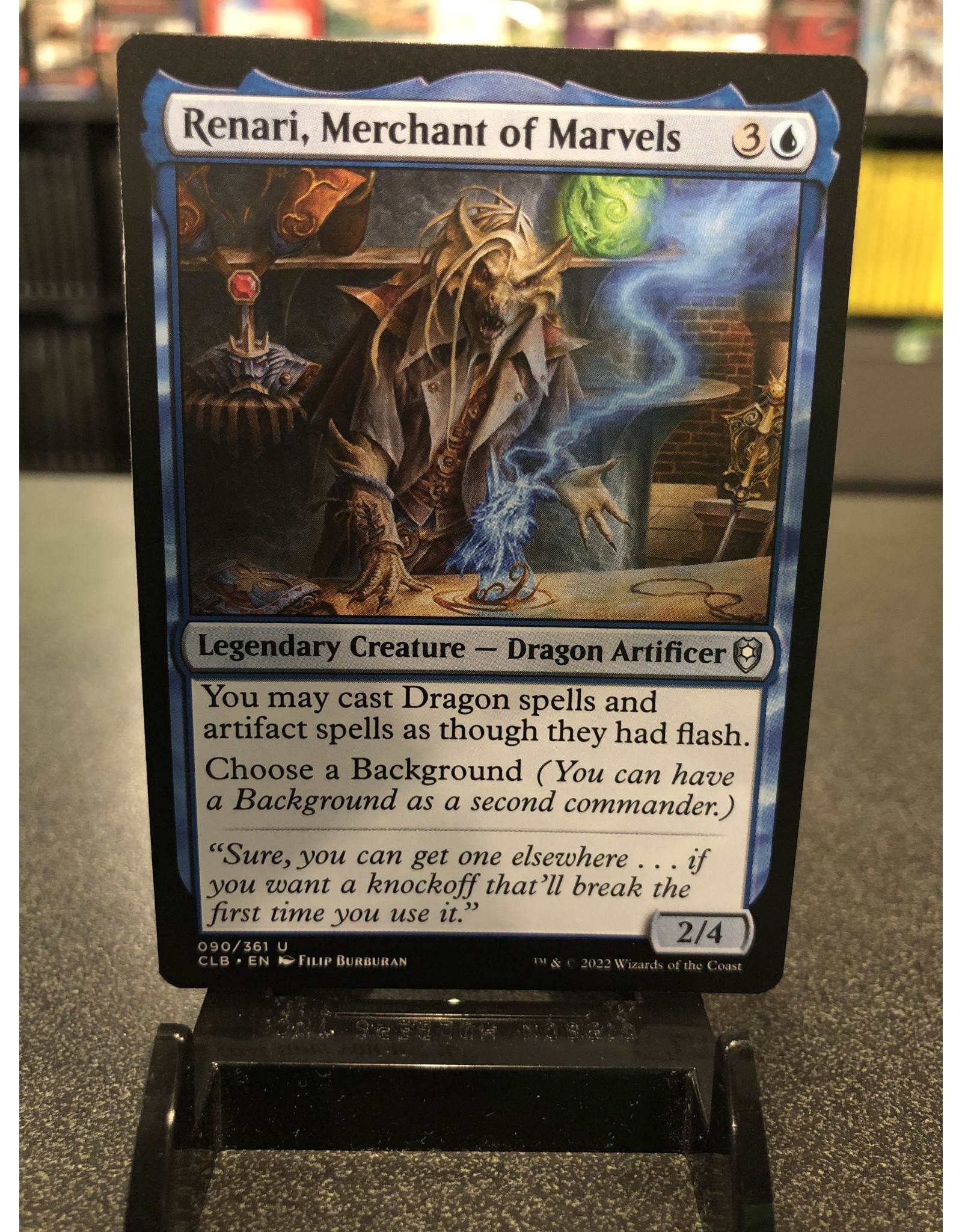 Magic Renari, Merchant of Marvels  (CLB)
