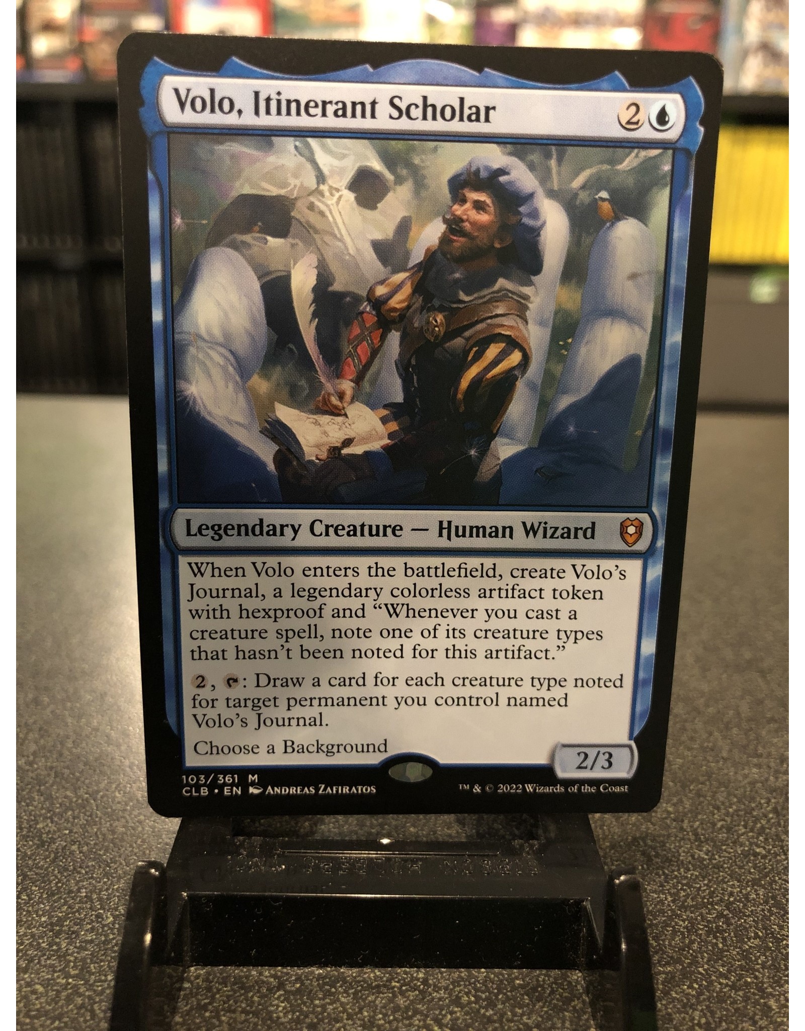 Magic Volo, Itinerant Scholar  (CLB)
