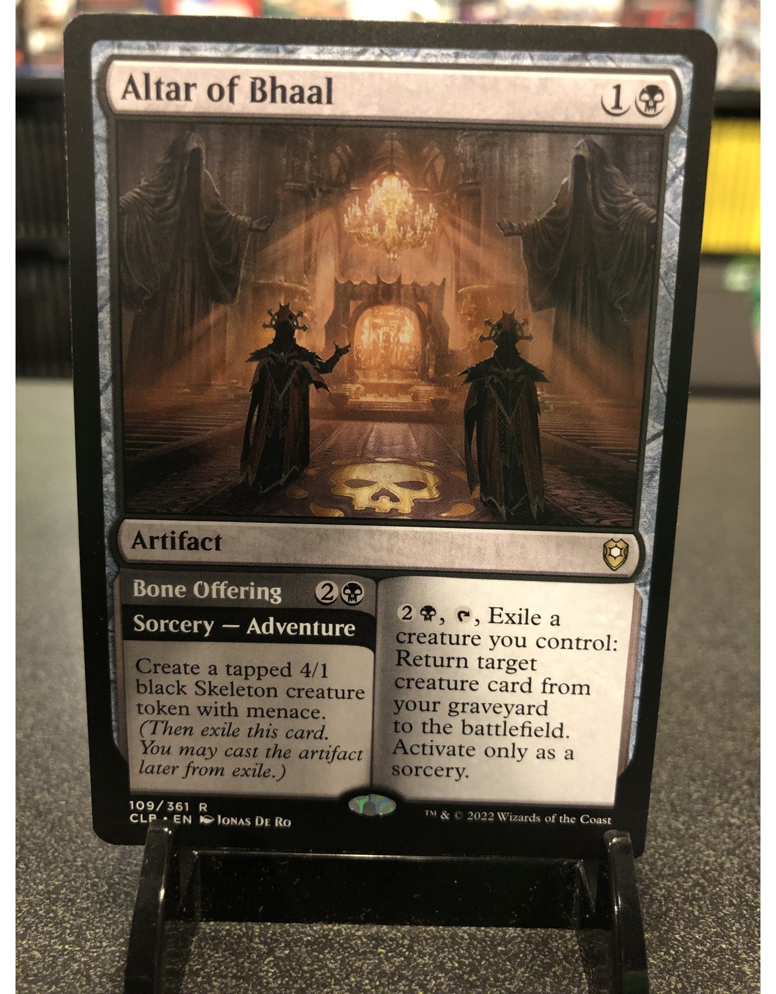 Magic Altar of Bhaal // Bone Offering  (CLB)