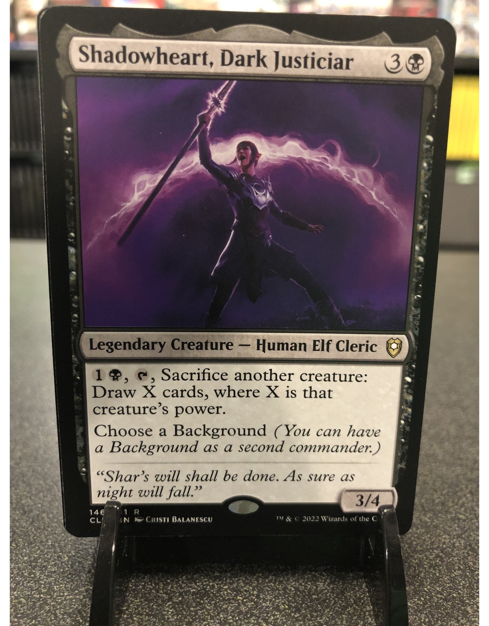 Magic Shadowheart, Dark Justiciar  (CLB)