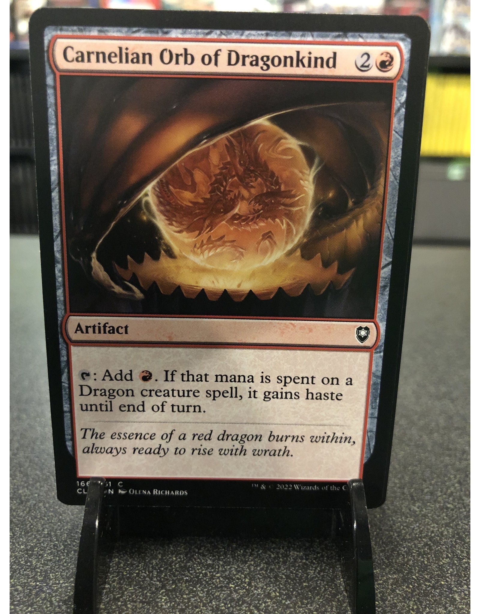 Magic Carnelian Orb of Dragonkind  (CLB)
