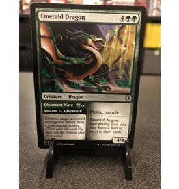 Magic Emerald Dragon // Dissonant Wave  (CLB)