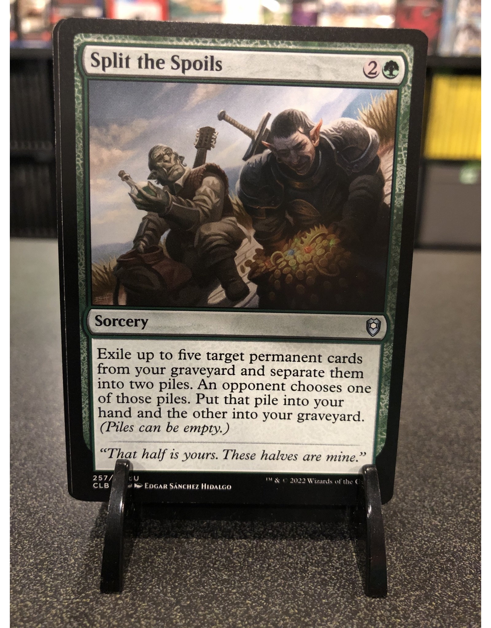 Magic Split the Spoils  (CLB)