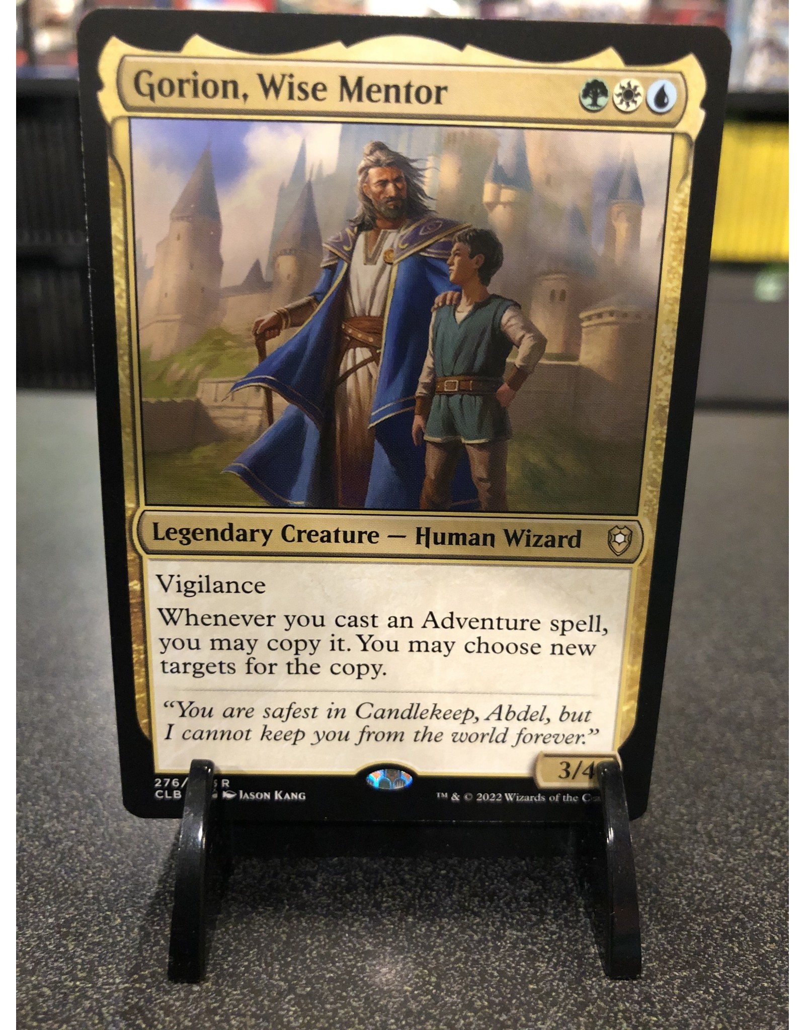 Magic Gorion, Wise Mentor  (CLB)