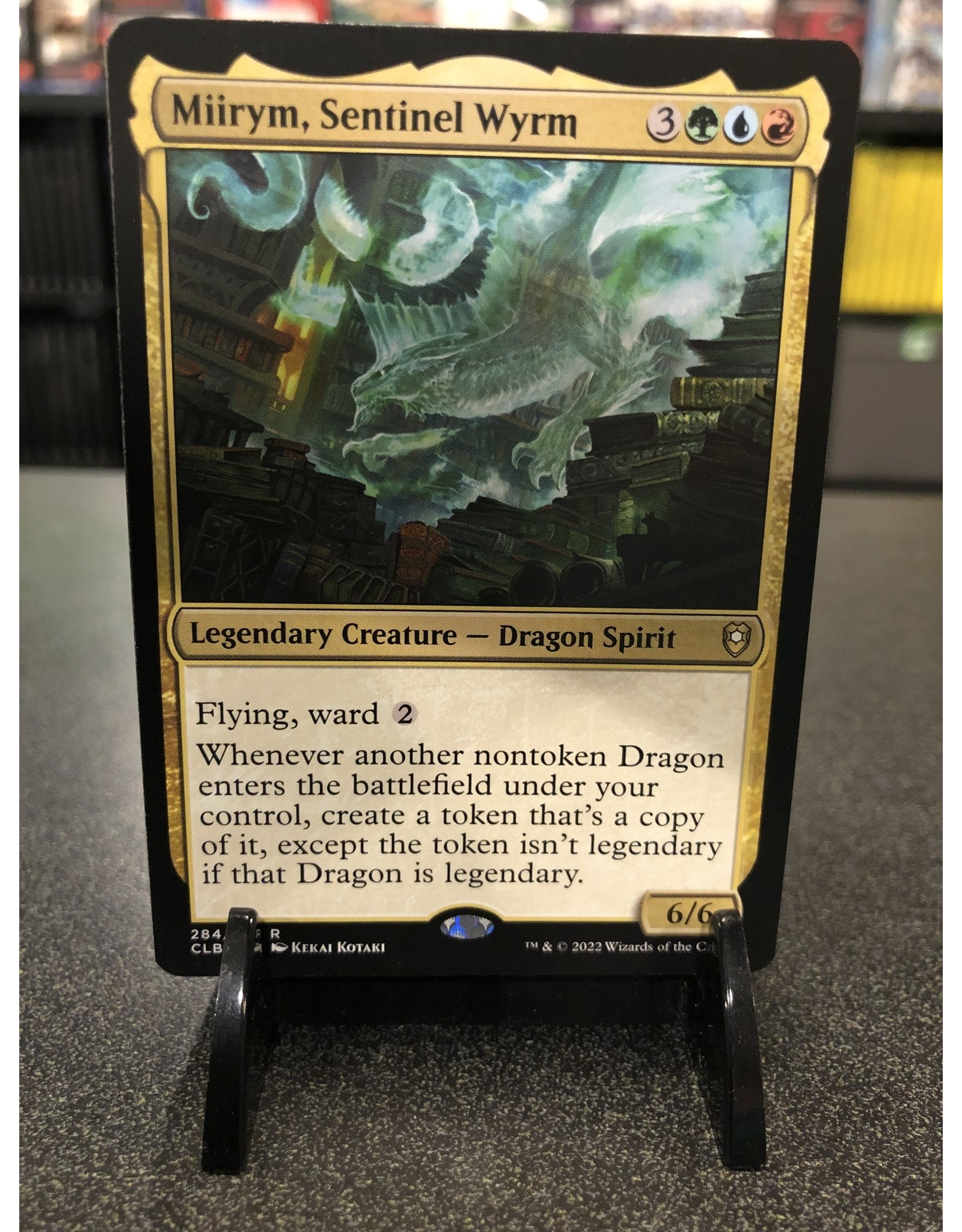 Magic Miirym, Sentinel Wyrm  (CLB)