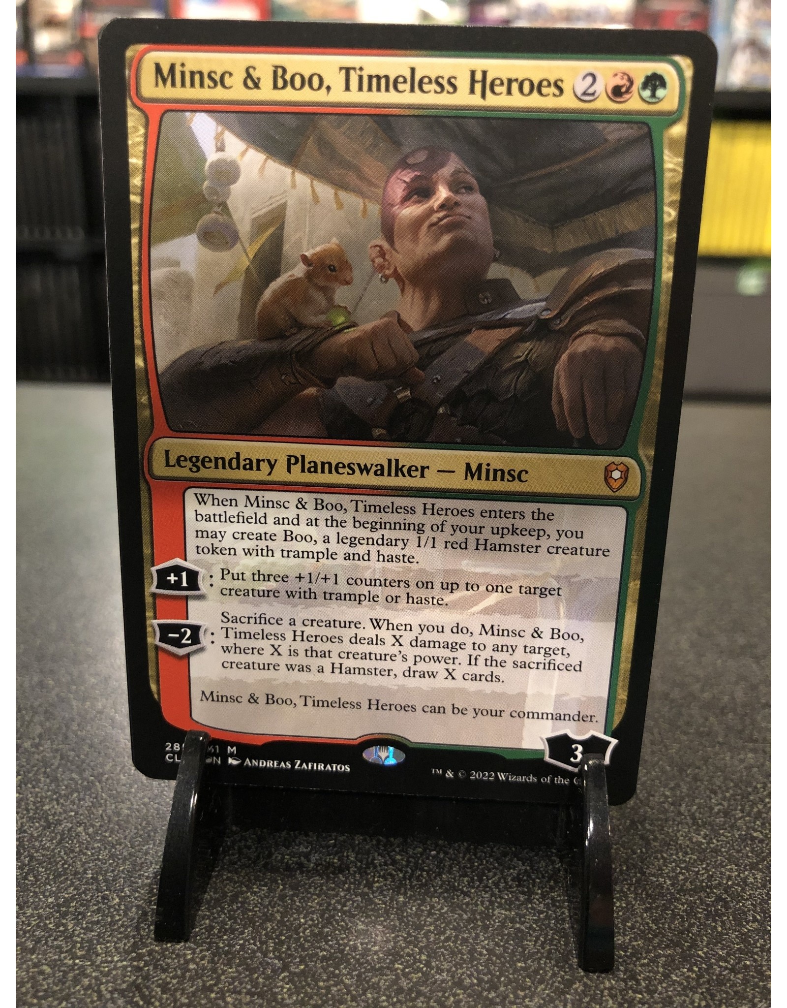 Magic Minsc & Boo, Timeless Heroes  (CLB)
