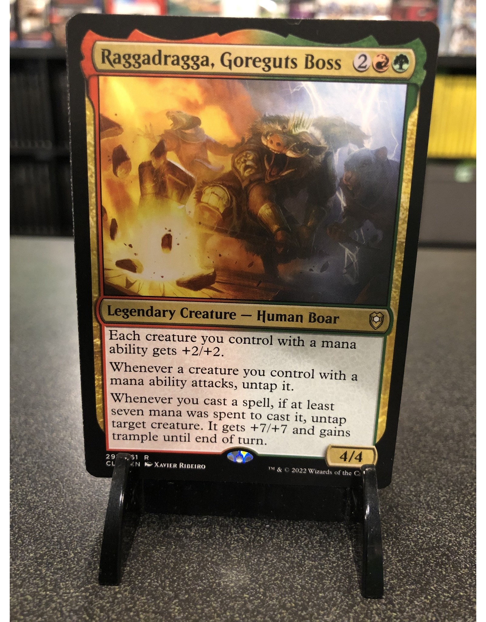 Magic Raggadragga, Goreguts Boss  (CLB)