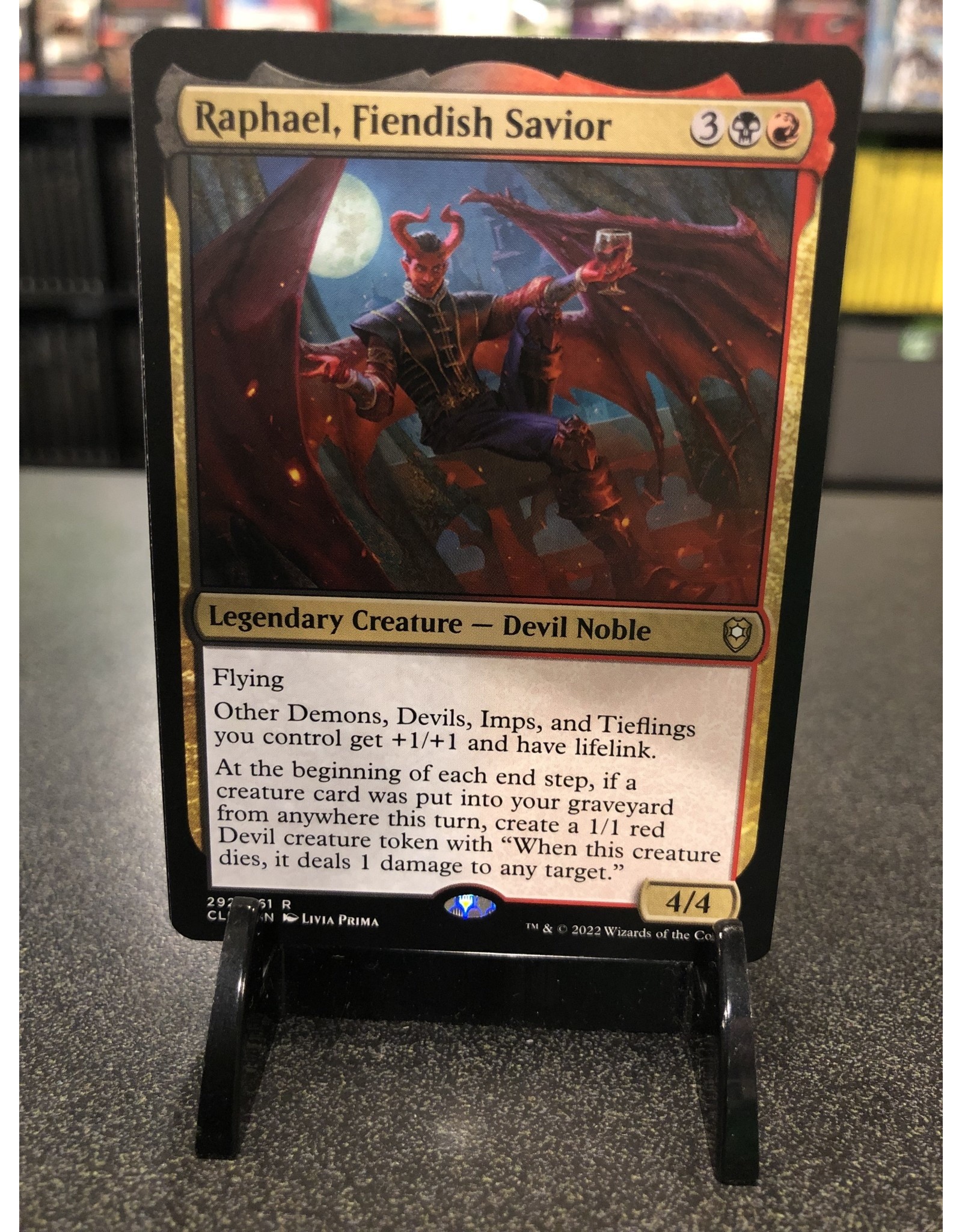 Magic Raphael, Fiendish Savior  (CLB)