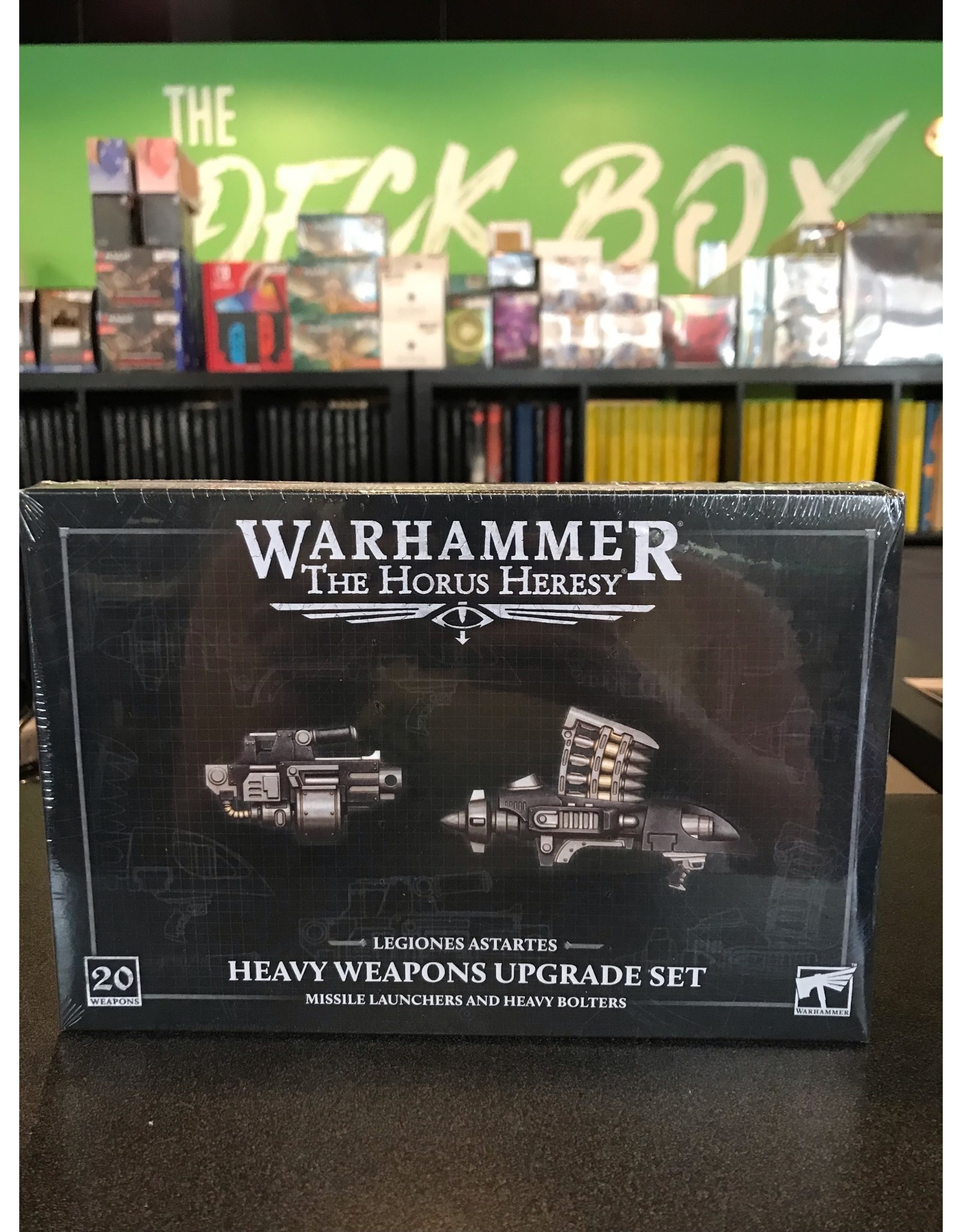 Warhammer 40K Heavy Weapons Upgrade Set – Missile Launchers and Heavy Bolters