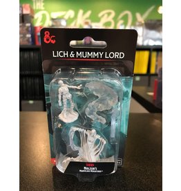 D & D Minis DND UNPAINTED MINIS WV11 LICH AND MUMMY LORD  (144)