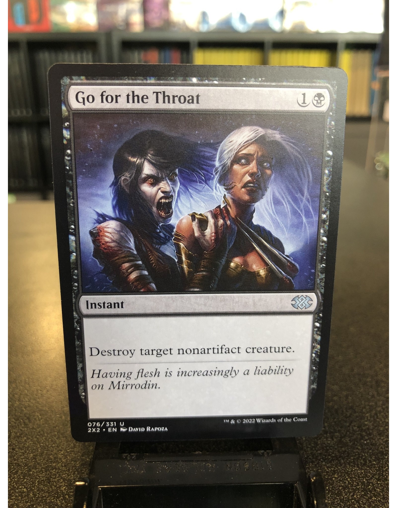 Magic Go for the Throat  (2X2)