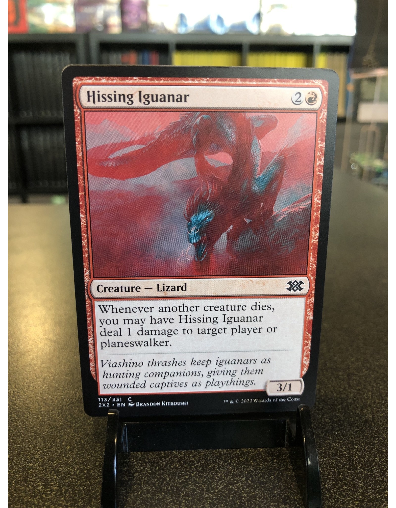 Magic Hissing Iguanar  (2X2)