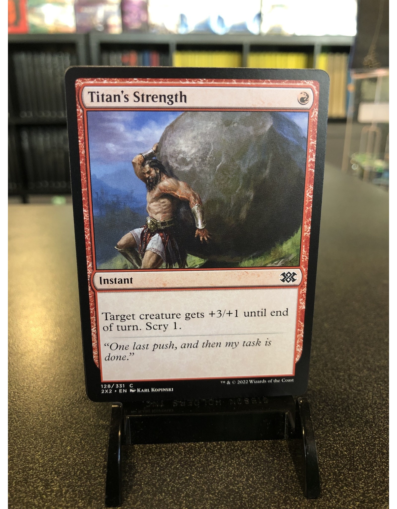 Magic Titan's Strength  (2X2)