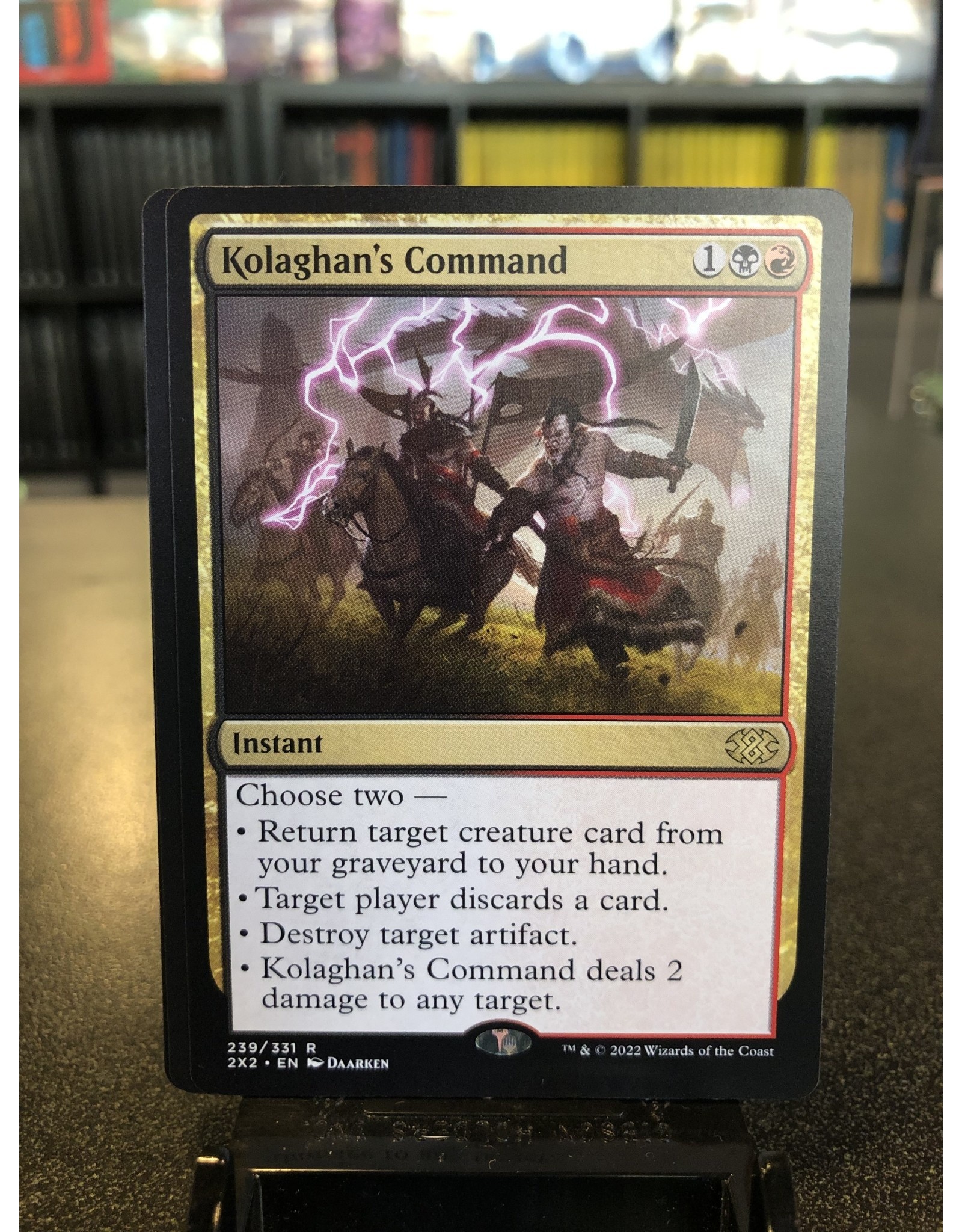 Magic Kolaghan's Command  (2X2)