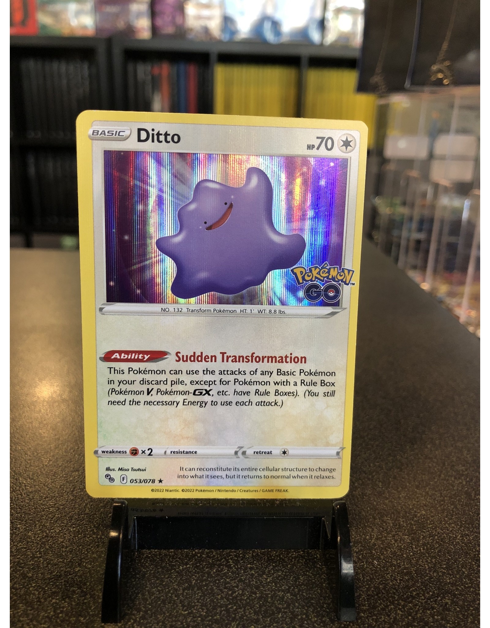 Ditto (053/78), Busca de Cards