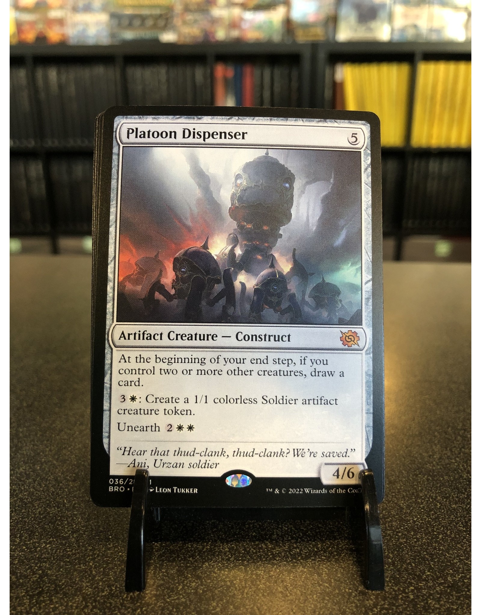 Platoon Dispenser  (BRO)