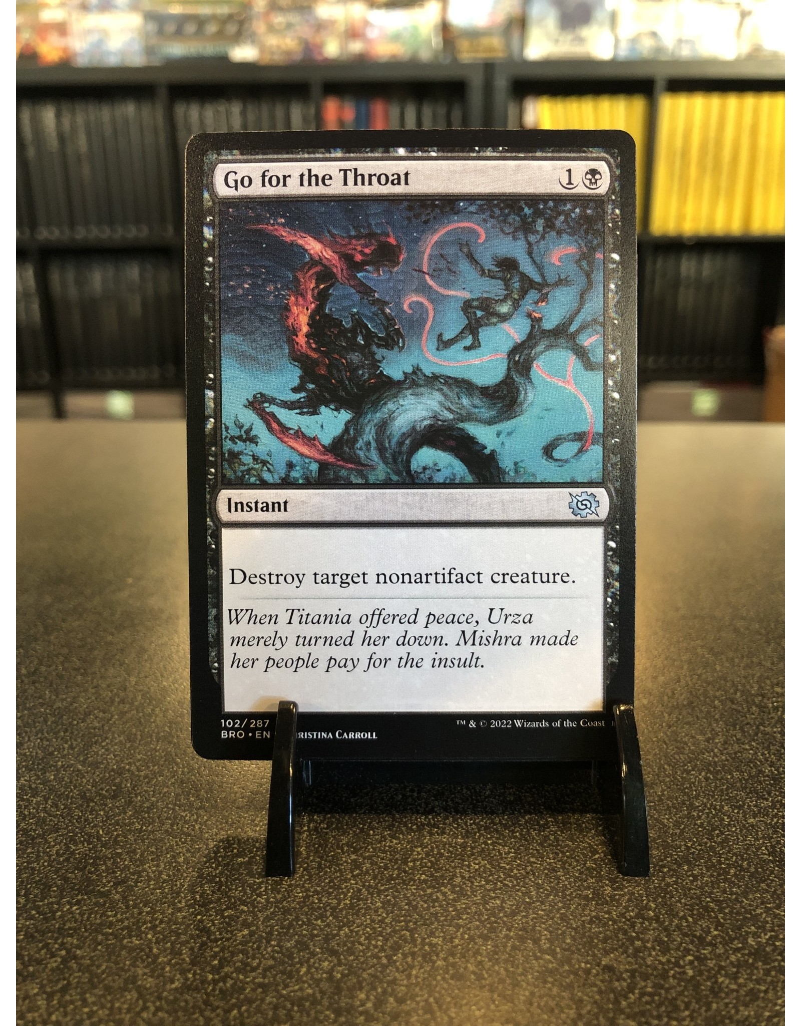 Go for the Throat  (BRO)