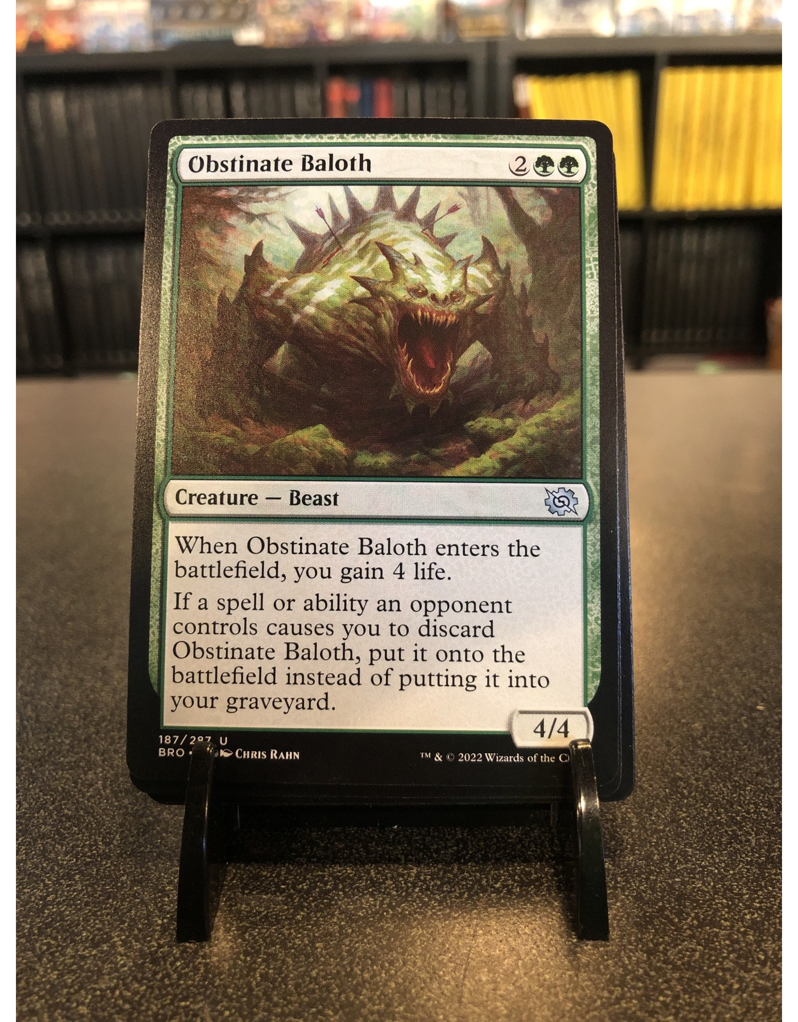 Obstinate Baloth  (BRO)