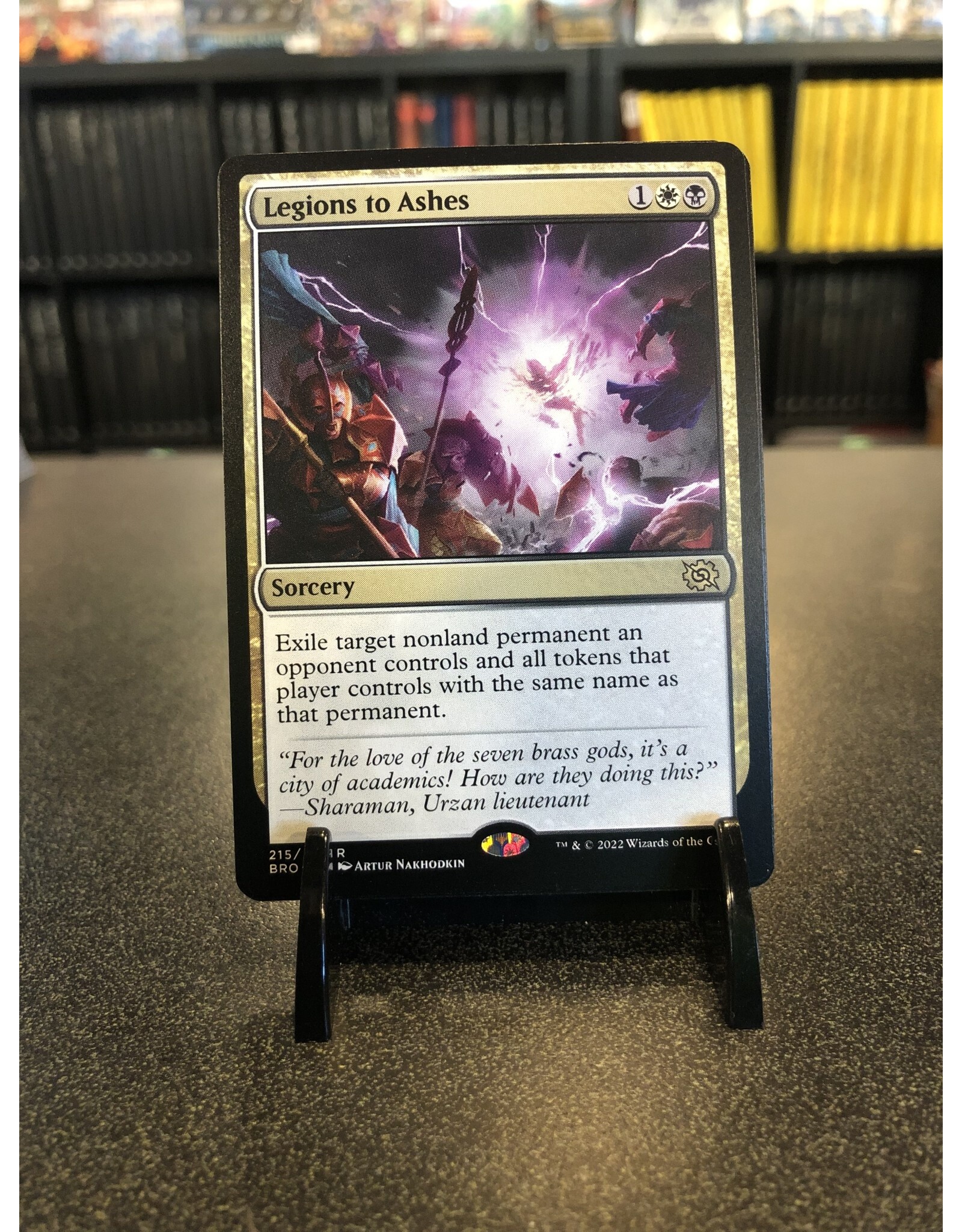 Legions to Ashes  (BRO)