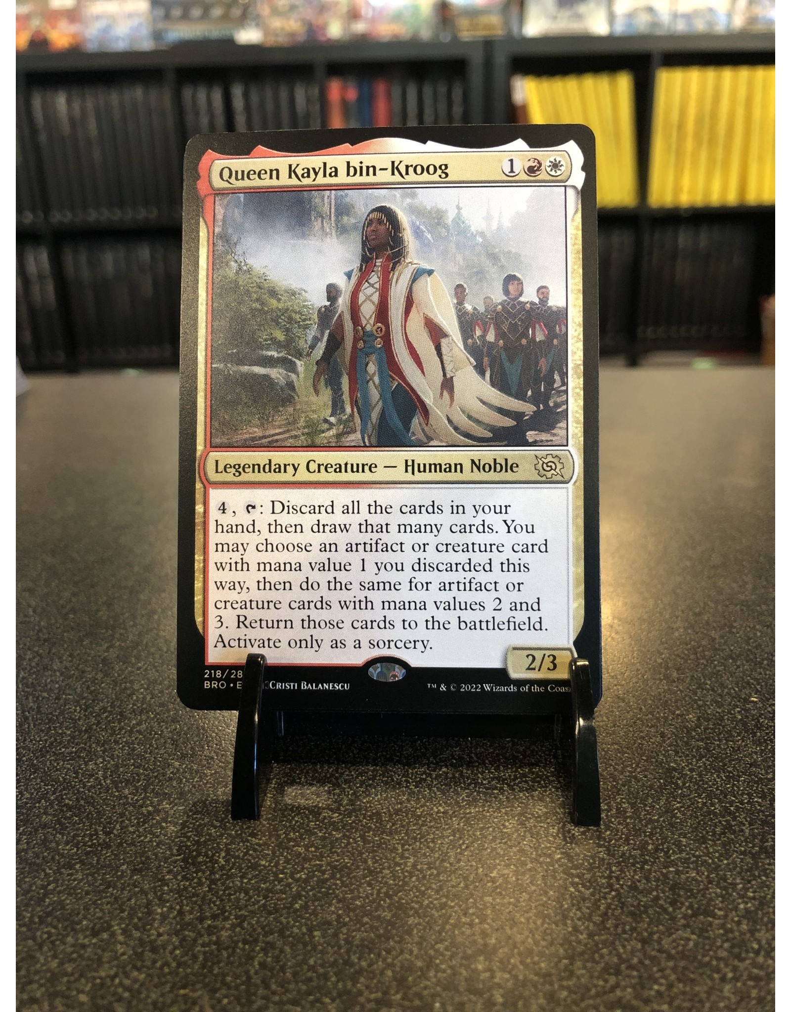 Queen Kayla bin-Kroog  (BRO)